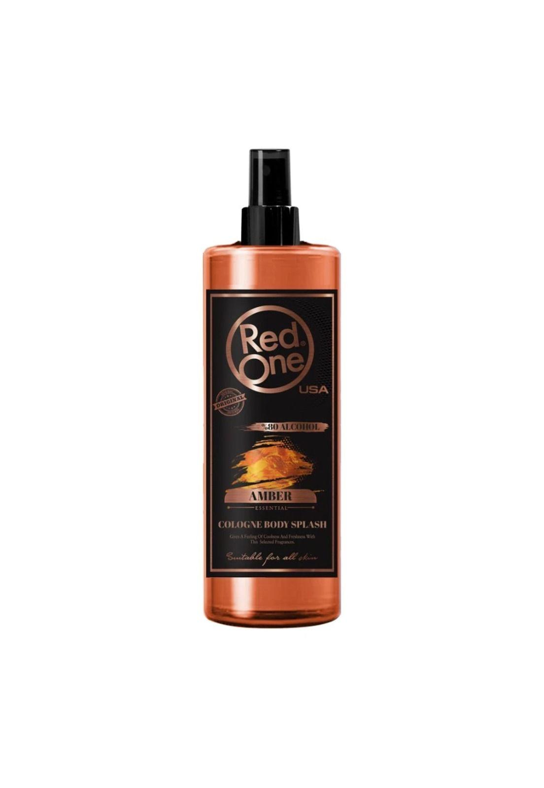 Amber Body Splash Red One Varon 400 Ml-0