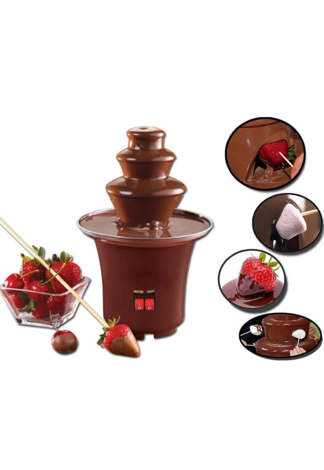 Cascada Chocolate 3 Pisos Fuente Fondue.-4
