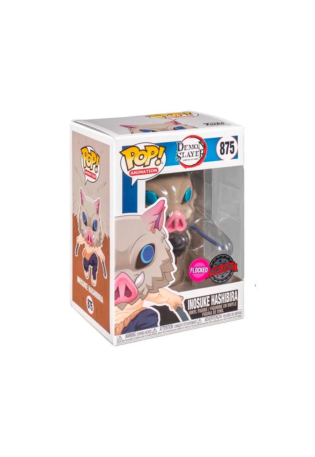 Funko Pop Demon Slayer Inosuke Hashibira 875 Flocked-2