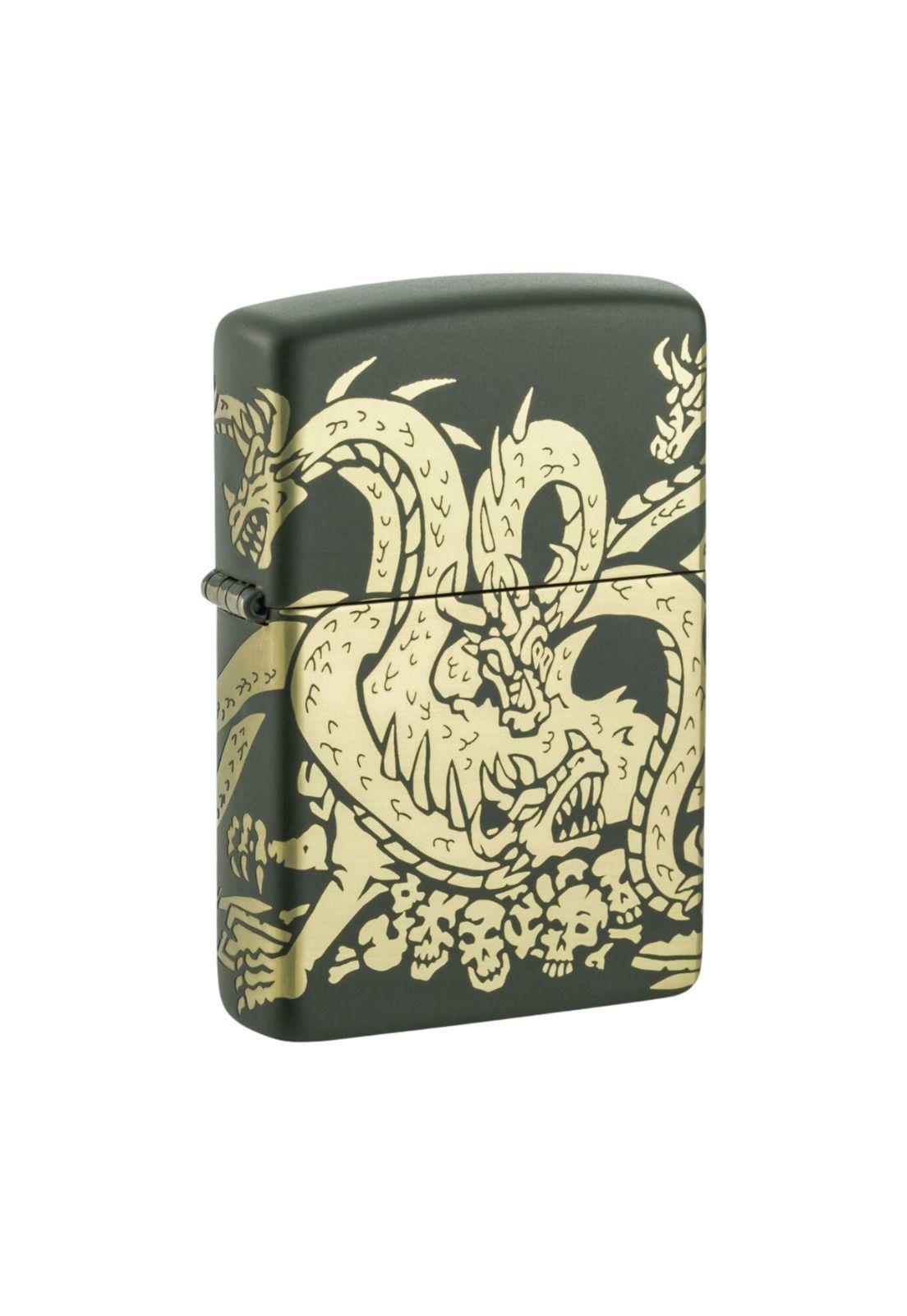 Encendedor Zippo Dragon Design Verde ZP48907-0