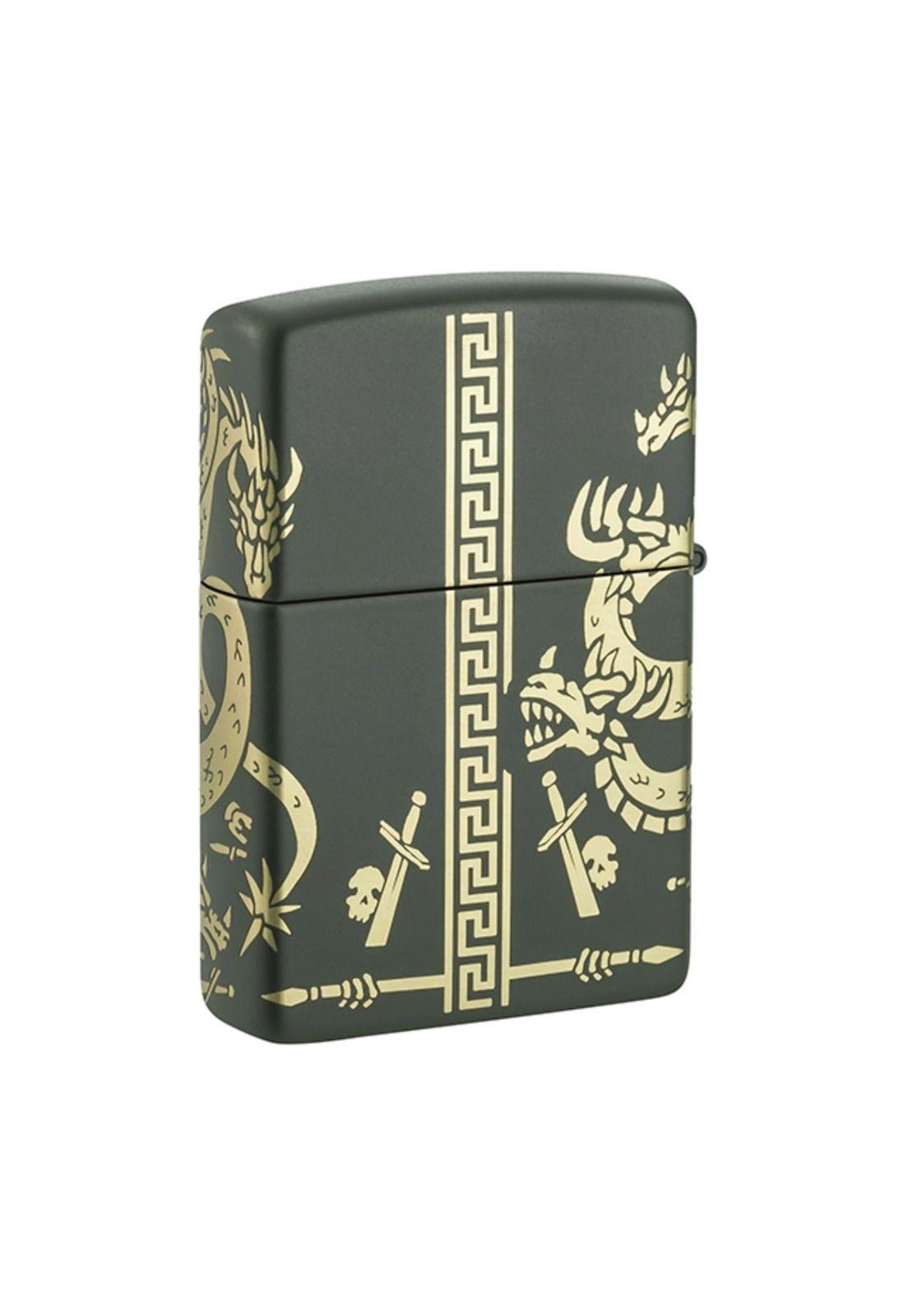 Encendedor Zippo Dragon Design Verde ZP48907-4