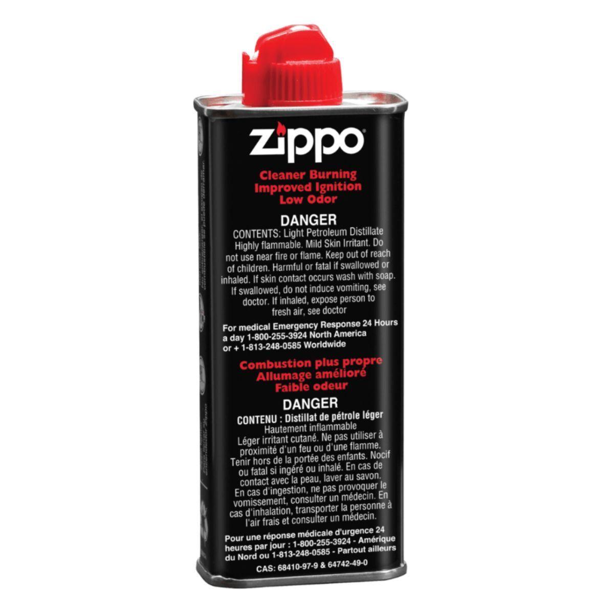 Kit Zippo Canister Contenedor + Bencina Fluid Original 125ml-3