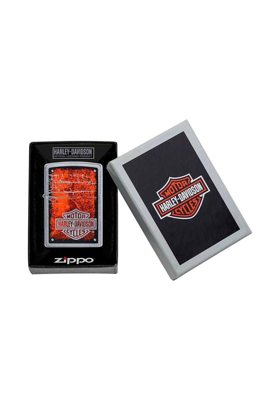 Encendedor Zippo Harley Davidson Design Plateado ZP49658-3