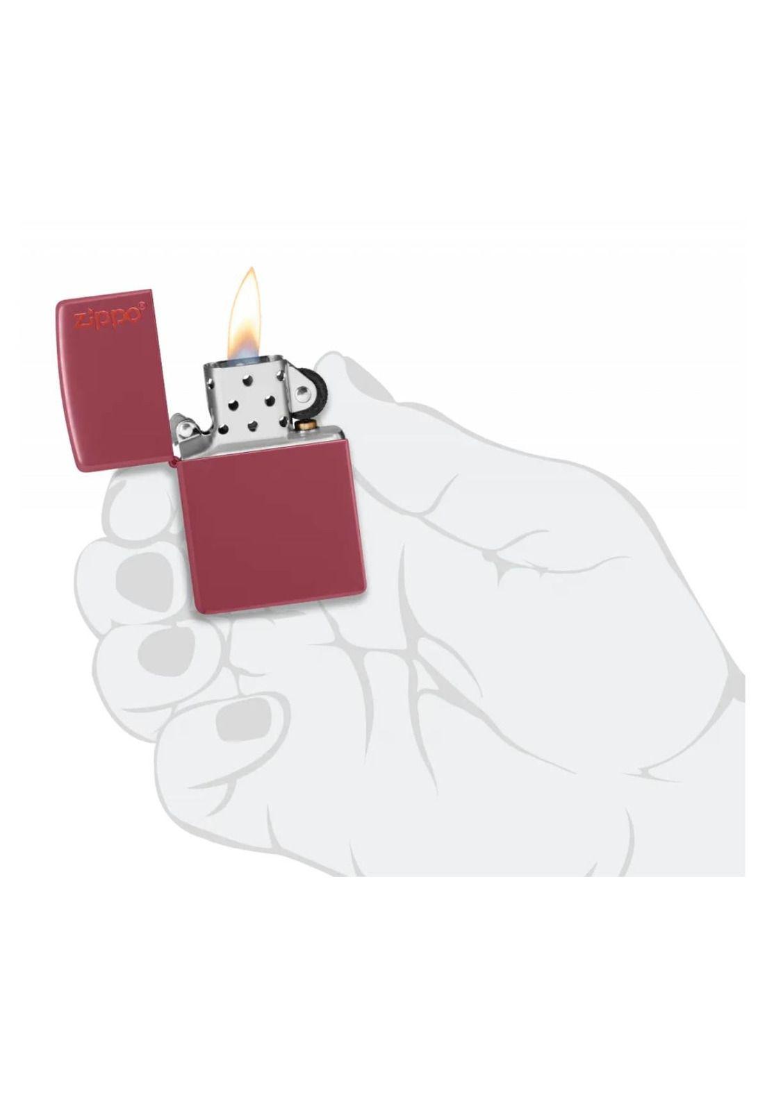 Encendedor Zippo Red Brick Logo Rosa ZP49844ZL-4