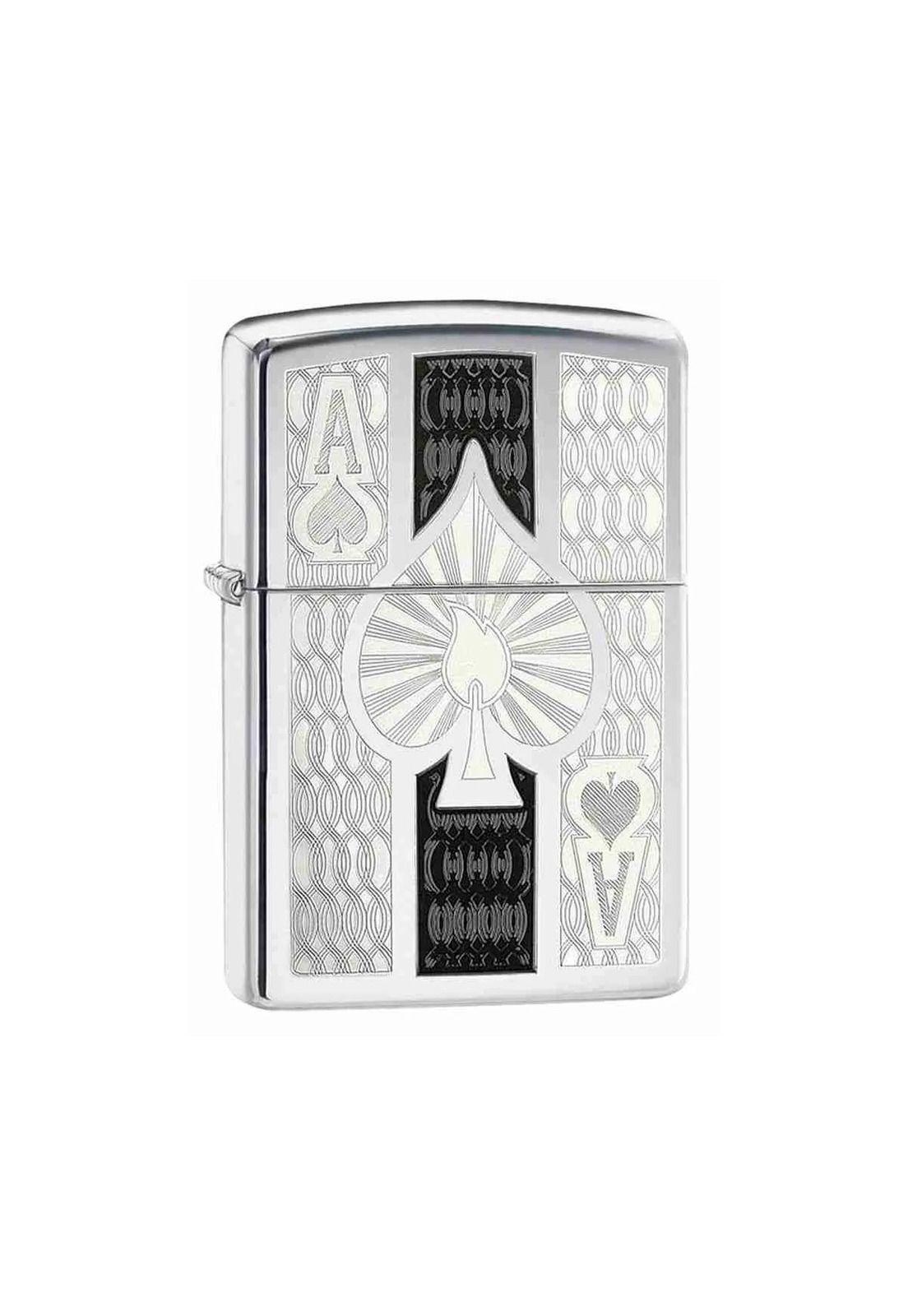 Encendedor Zippo Ace Design Plateado ZP24196-2