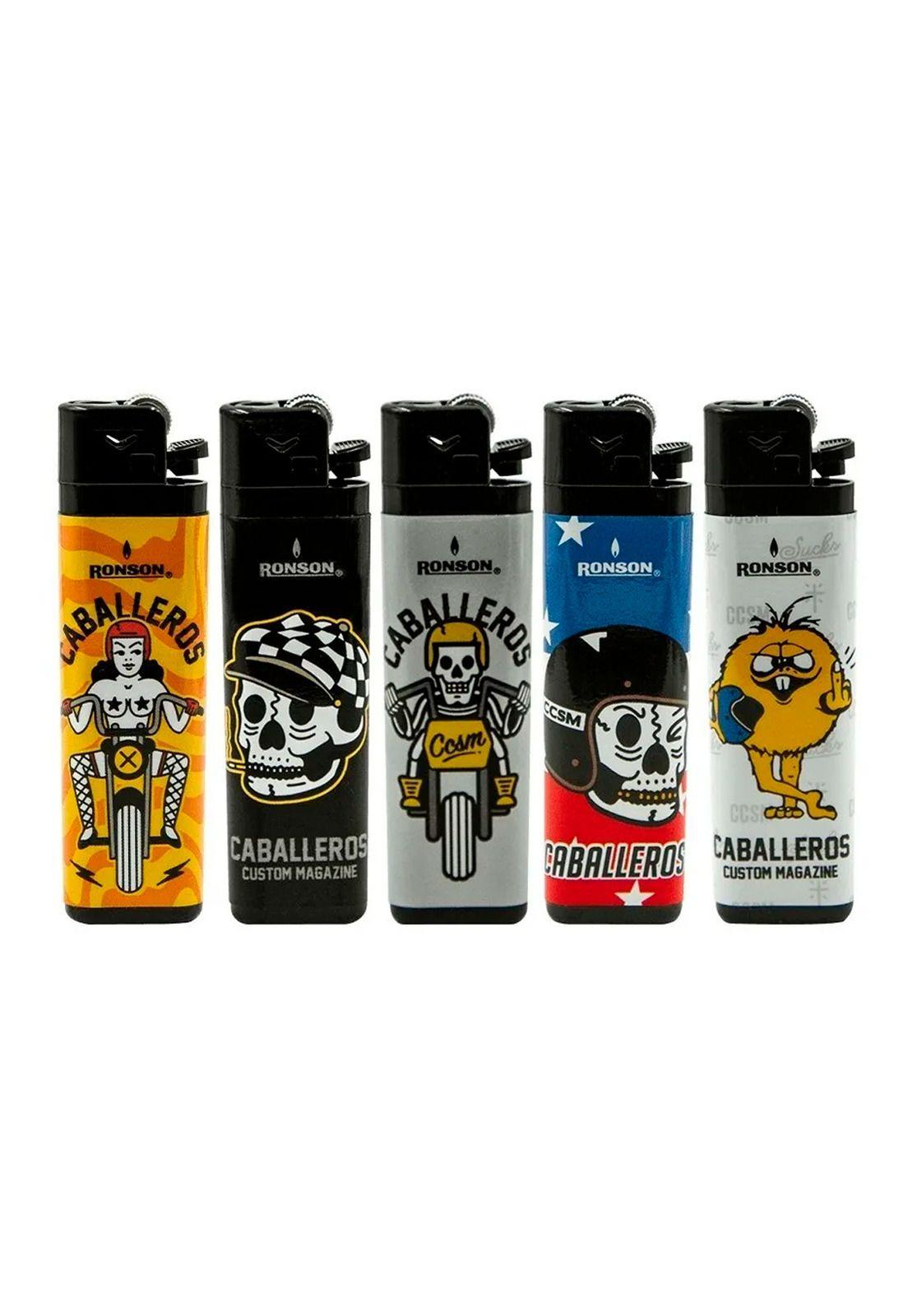 Encendedores Ronson Diseño Caballeros Caja X 20 Unidades-1