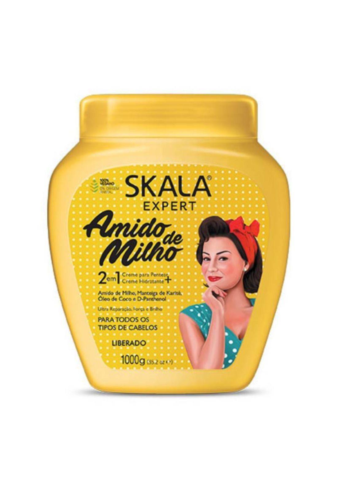 Mascara Capilar Hidratante Almidon De Maiz 1kg Skala-0