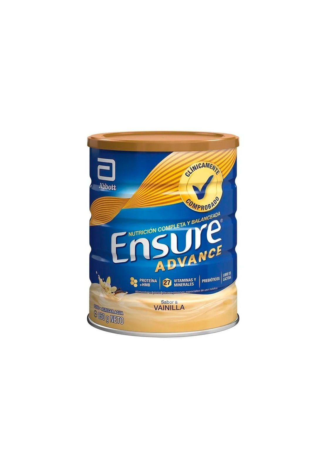 Ensure Advance Vainilla Alimento En Polvo 850 Gr-0
