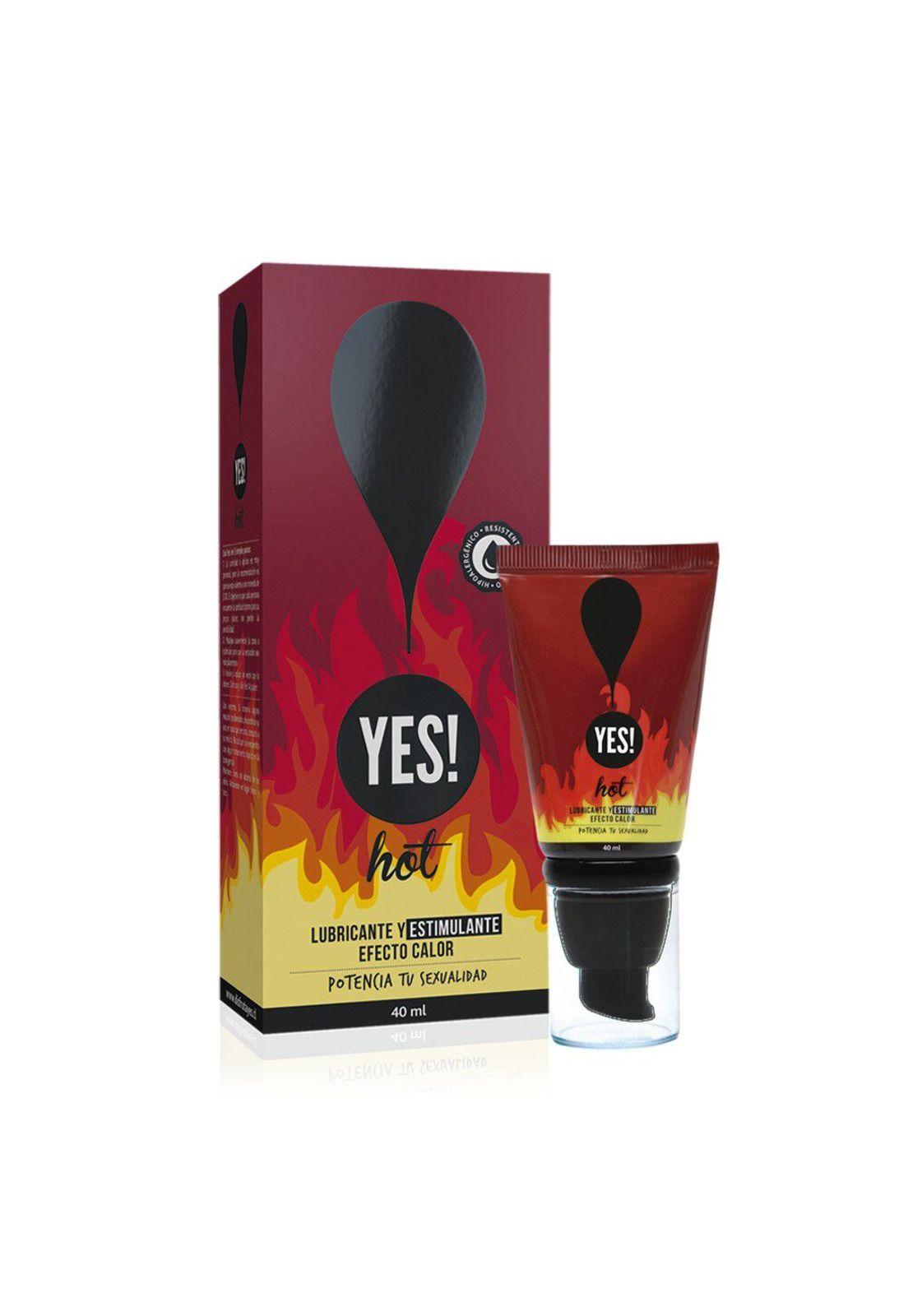 Yes! Hot Gel Lubricante Íntimo Efecto Calor 40 Ml-0
