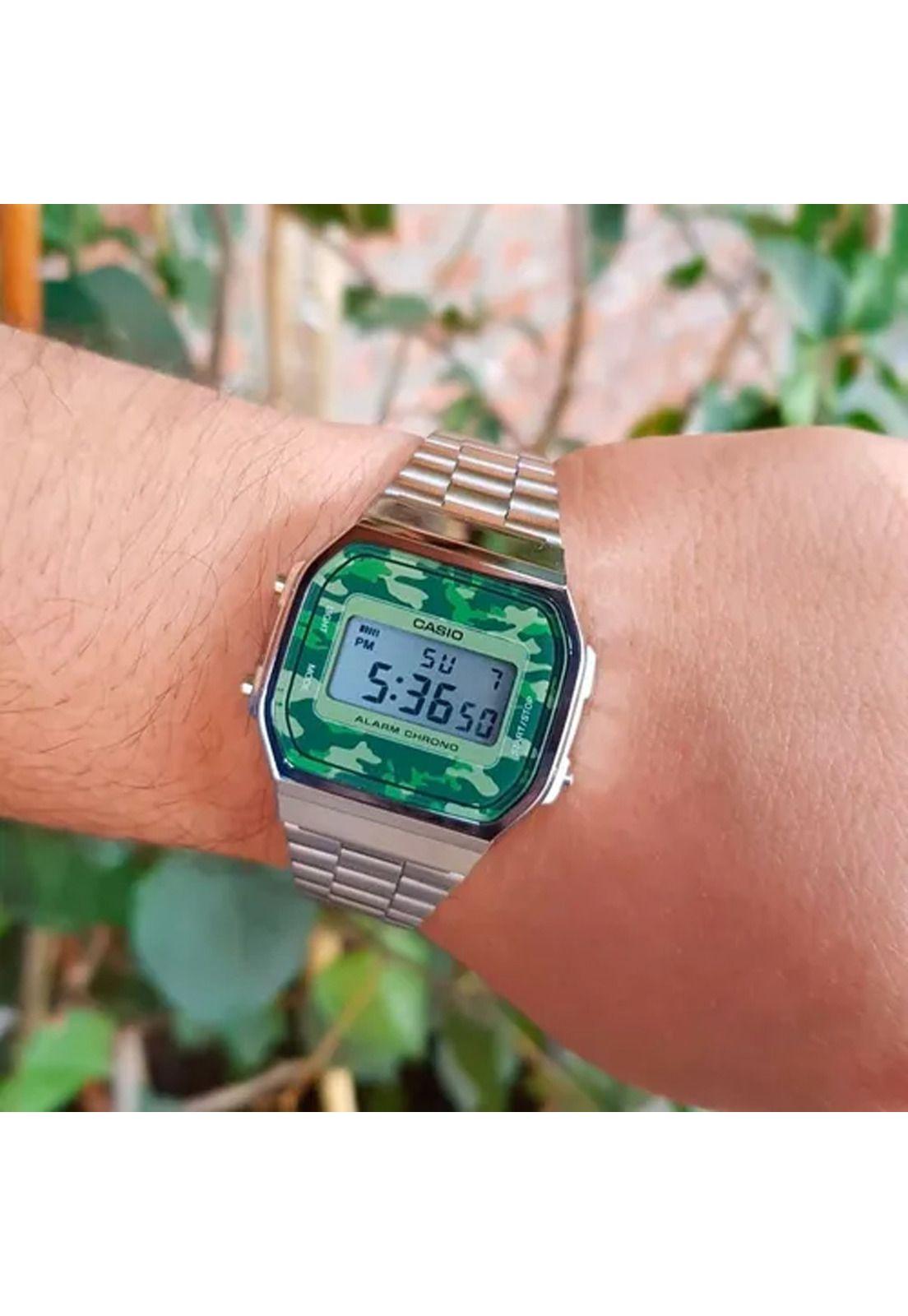 Reloj Casio Digital Varon A-168WEC-3-4