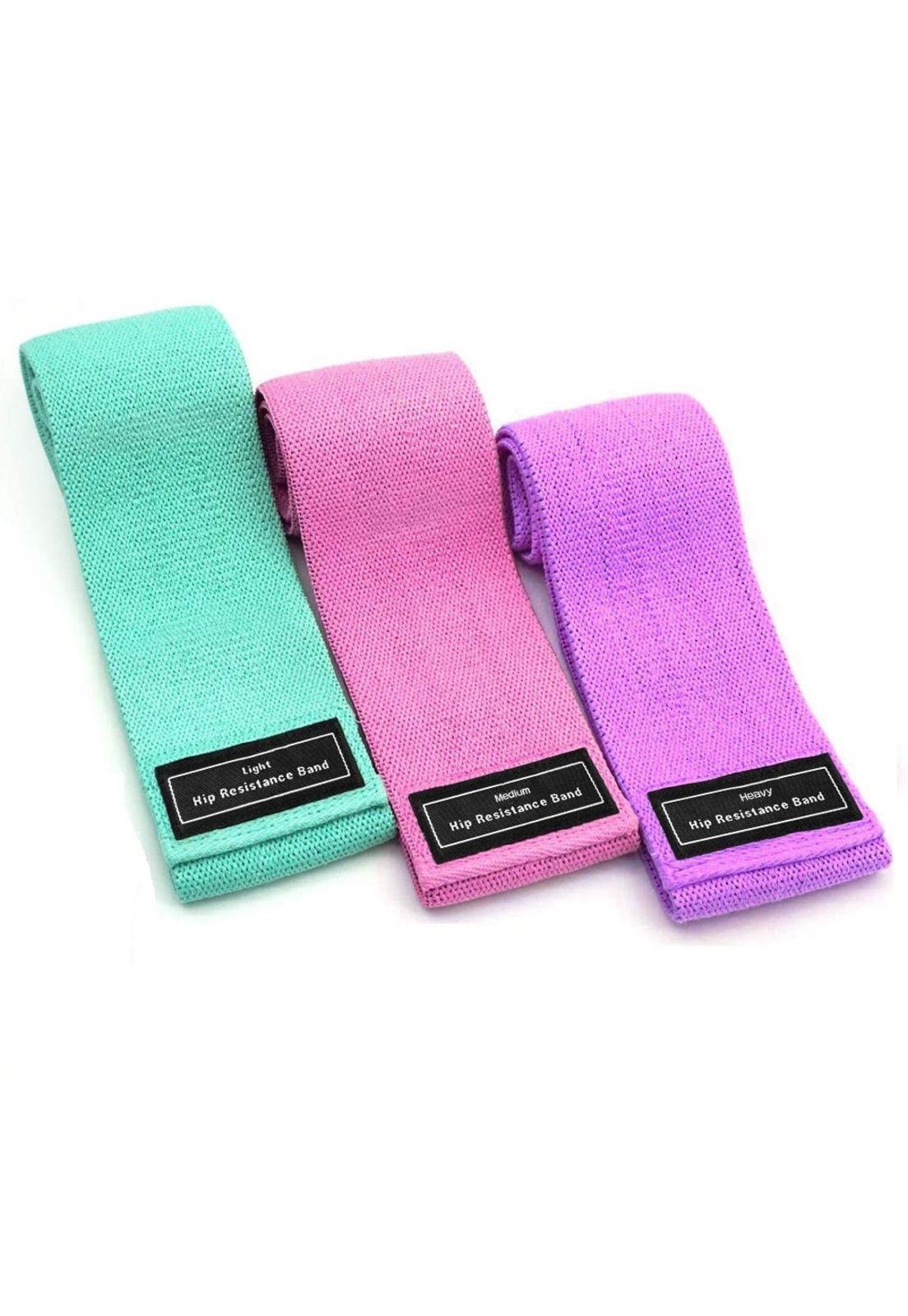 Banda Resistencia Ligas Ejercicio Bandas Elasticas Tela-0