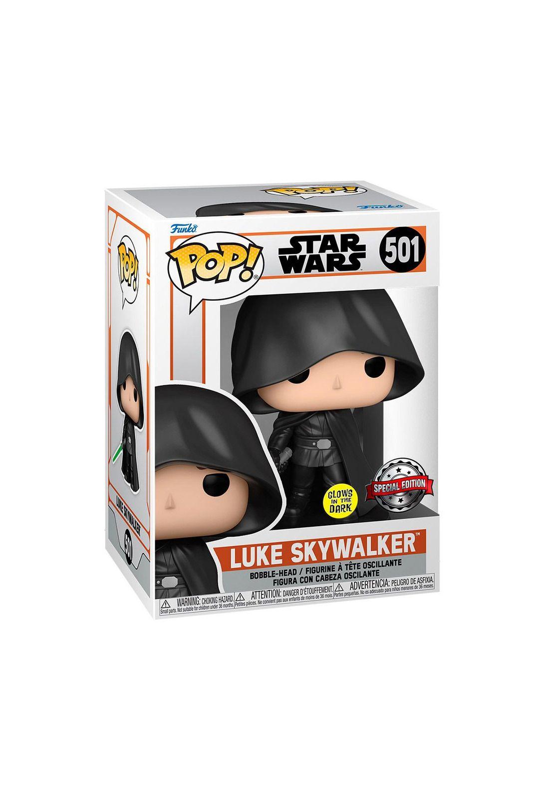 Funko Pop Star Wars Mandalorian Luke Skywalker Glows 501-1