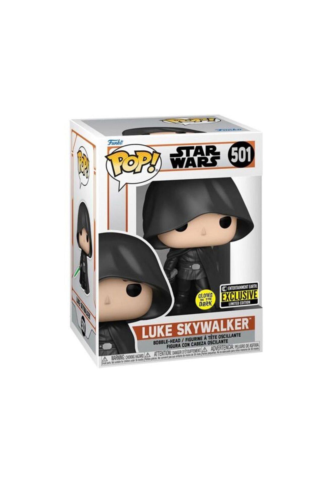 Funko Pop Star Wars Mandalorian Luke Skywalker Glows 501-3