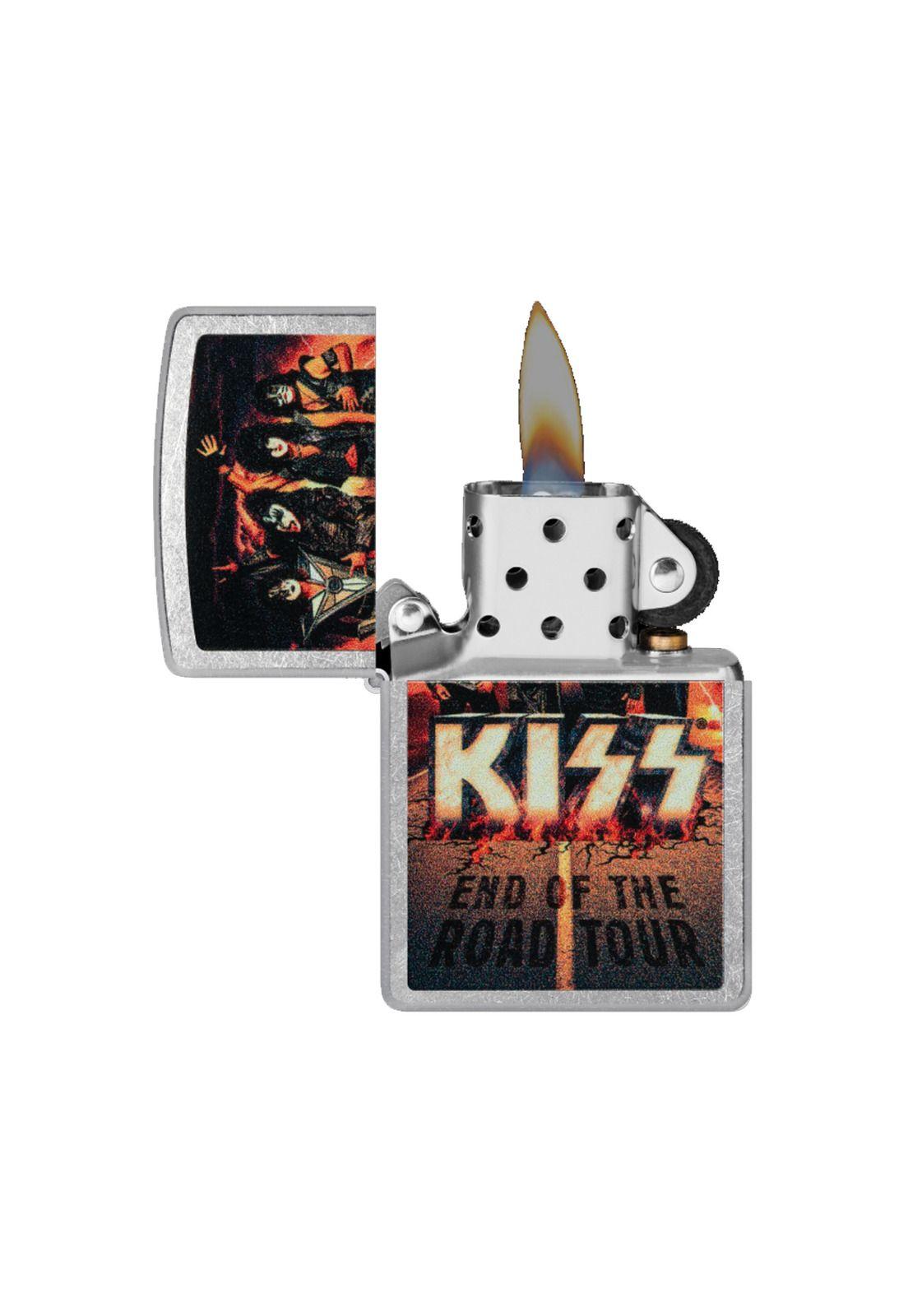 Encendedor Zippo Kiss Design Plataeado ZP48178-1