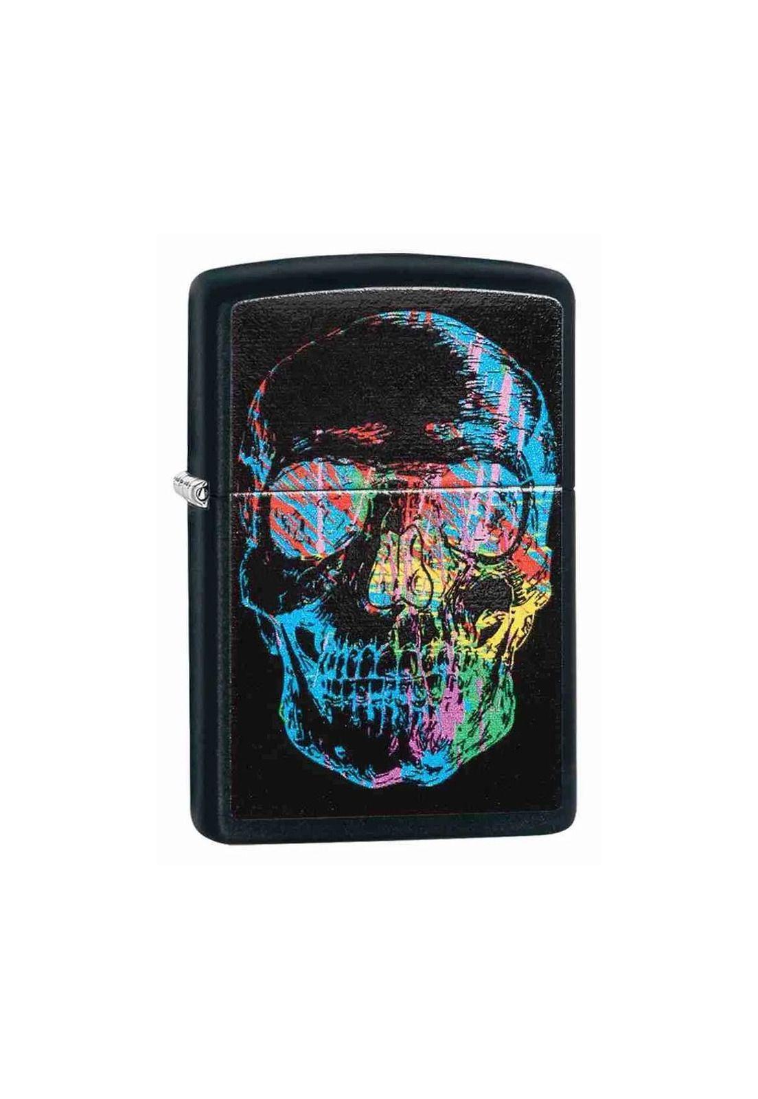Encendedor Zippo Skull Colorful Design Negro ZP28042-0