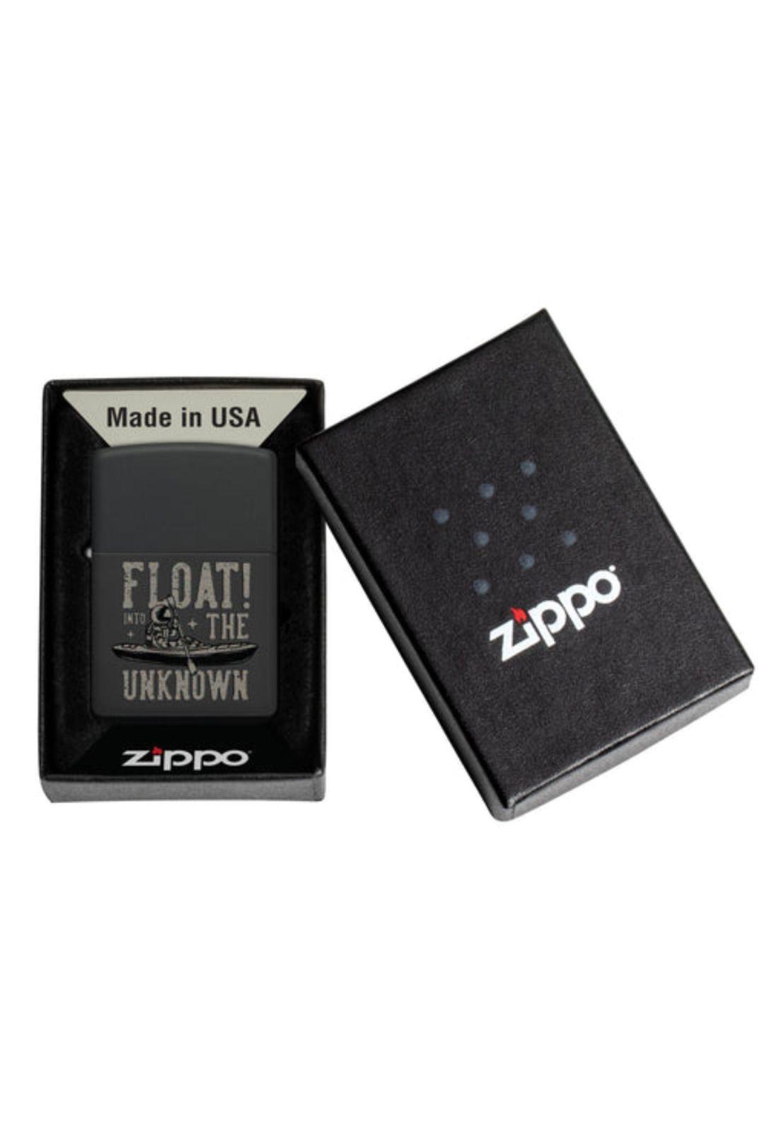 Encendedor Zippo Float The Unknown Negro ZP48566 -3