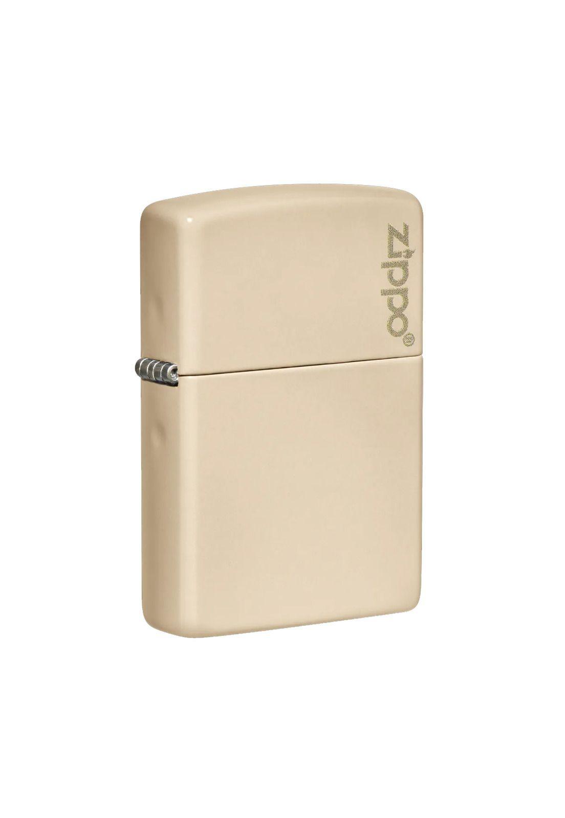 Encendedor Zippo Flat Sand Logo Beige ZP49453ZL-2