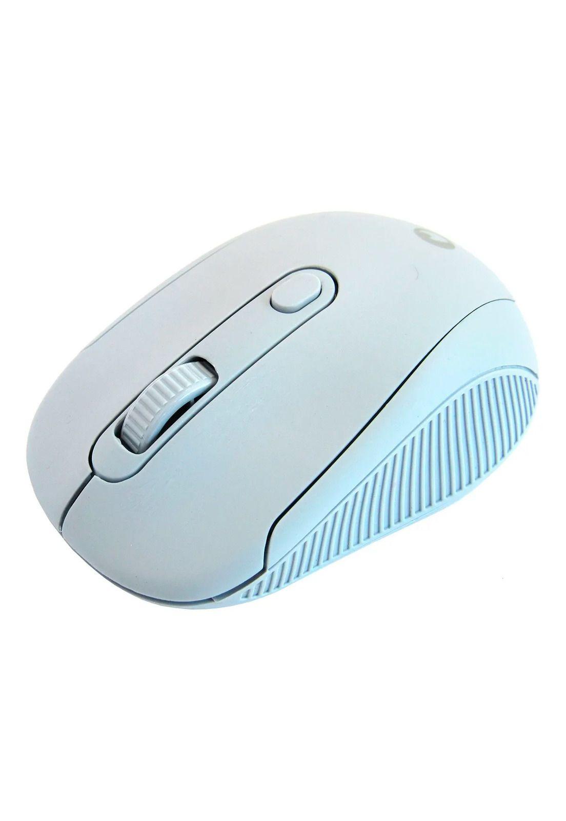Mouse Optico Inalámbrico Gris Fiddler Fd-223-1