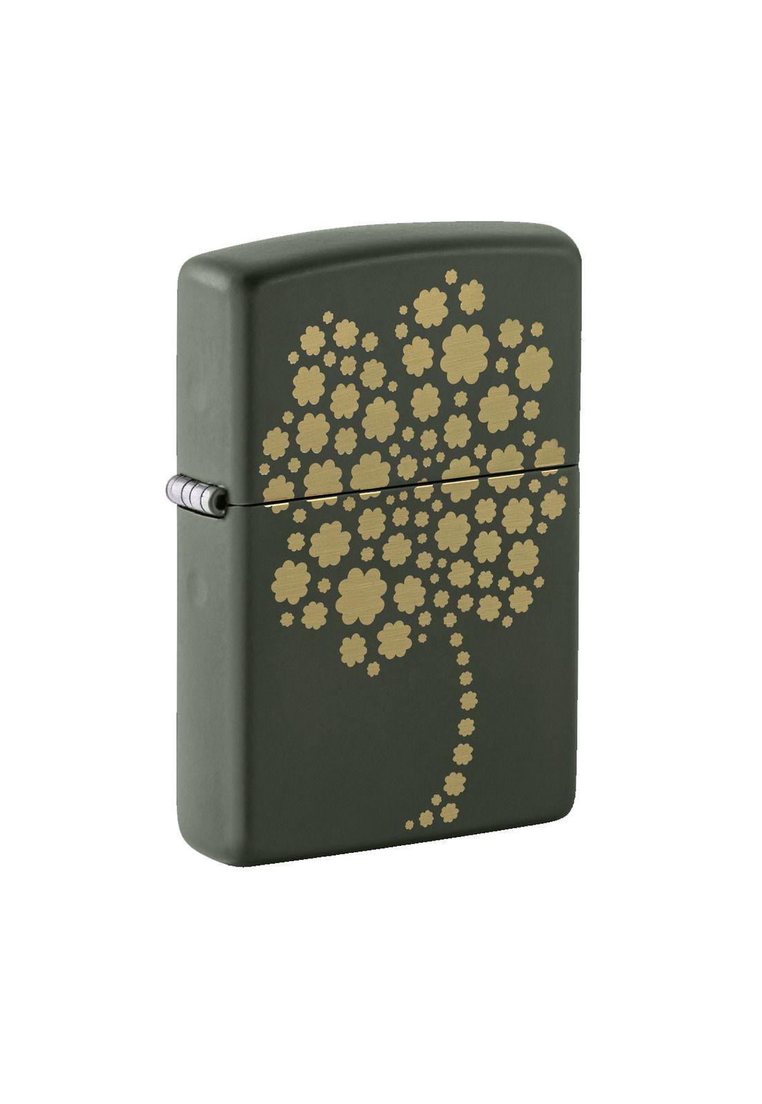 Encendedor Zippo Four Leaf Clover Design Verde ZP48501-2