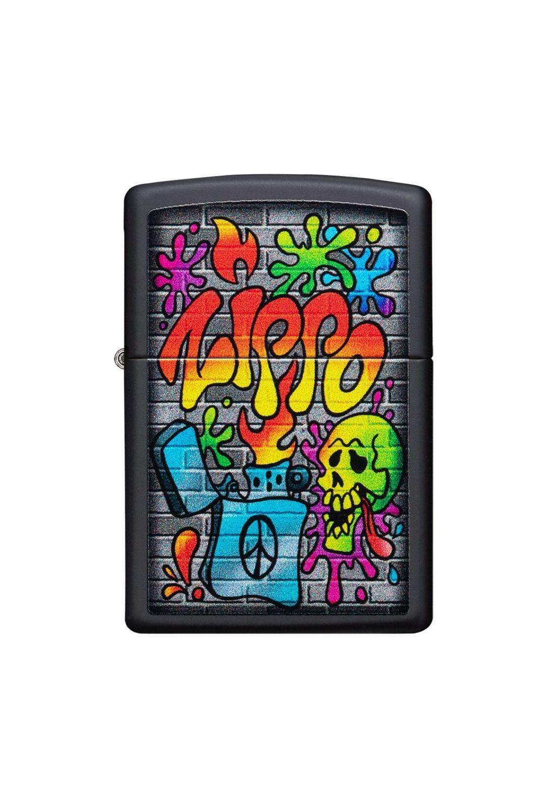 Encendedor Zippo Street Art Graffiti Design Black ZP49605-0