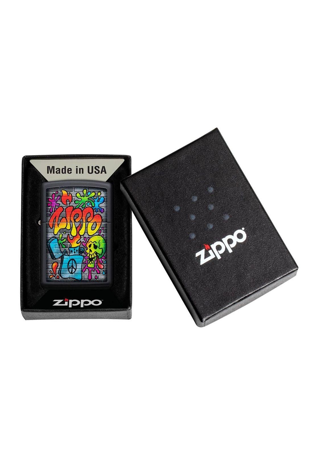 Encendedor Zippo Street Art Graffiti Design Black ZP49605-5