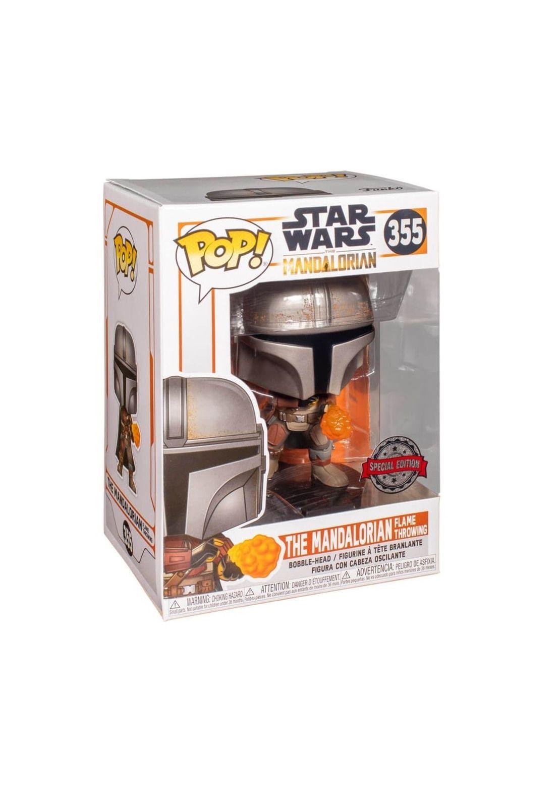 Funko Pop Star Wars - The Mandalorian Throwing Flame 355 SE-0