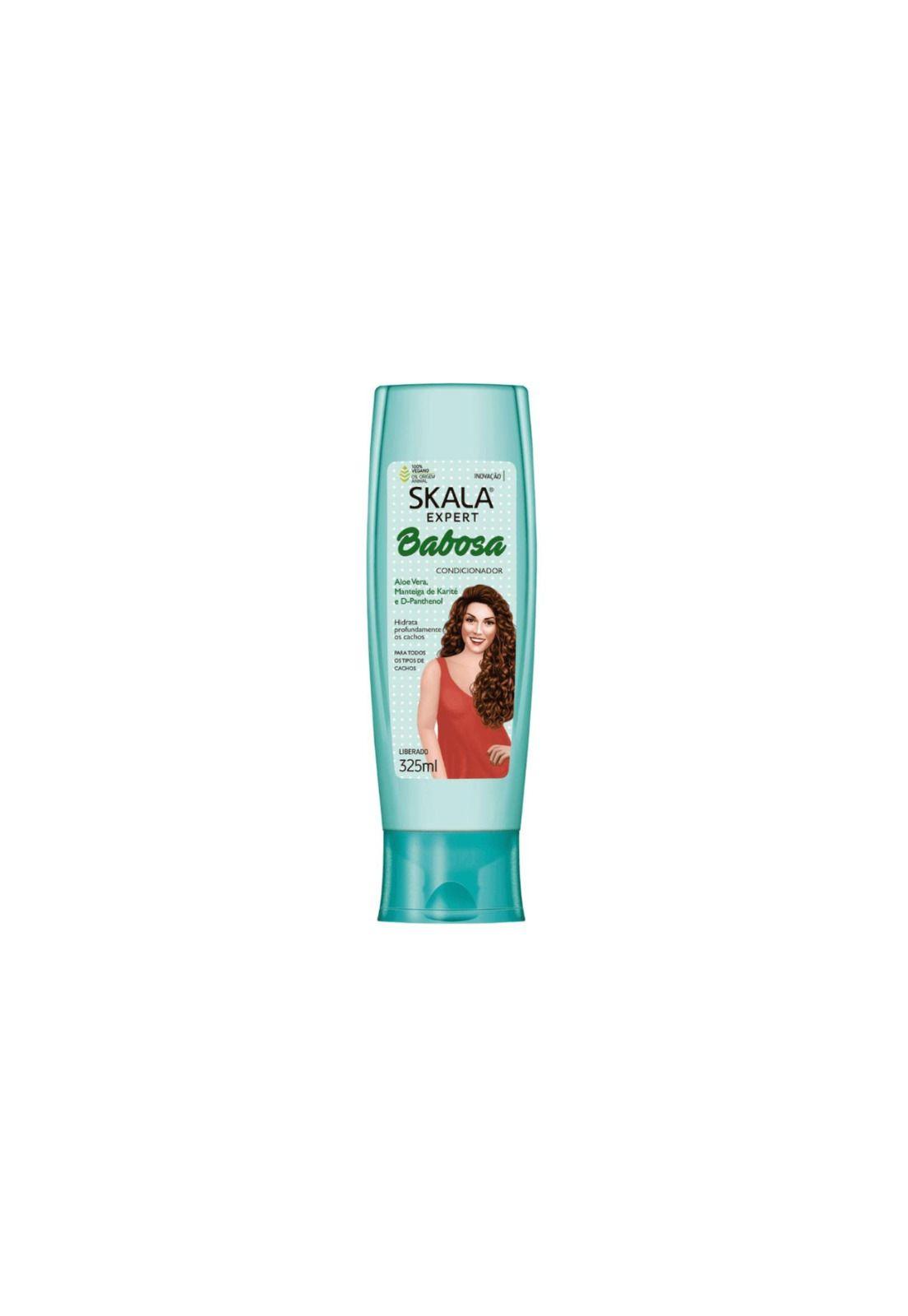 Kit Shampoo Acondicionador Babosa Aloe Vera Skala 325ml c/u-2