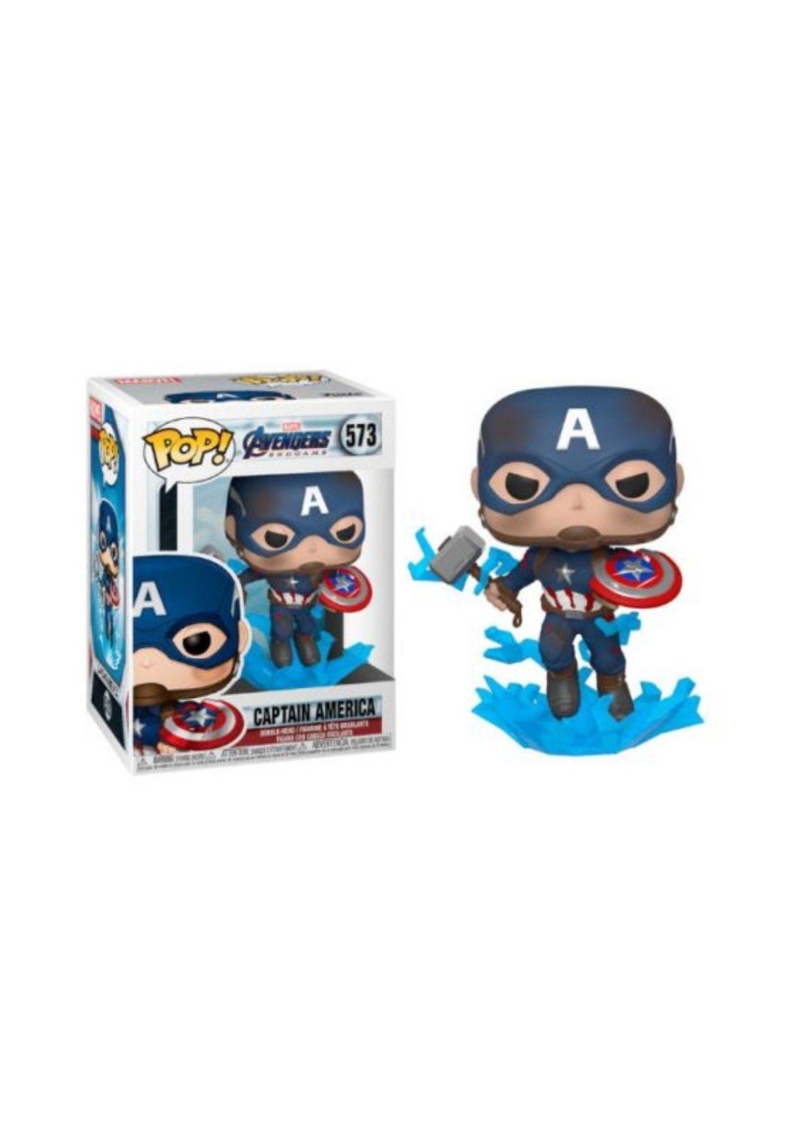 Funko Pop Marvel Endgame Captain America w/Broken Shield 573-0