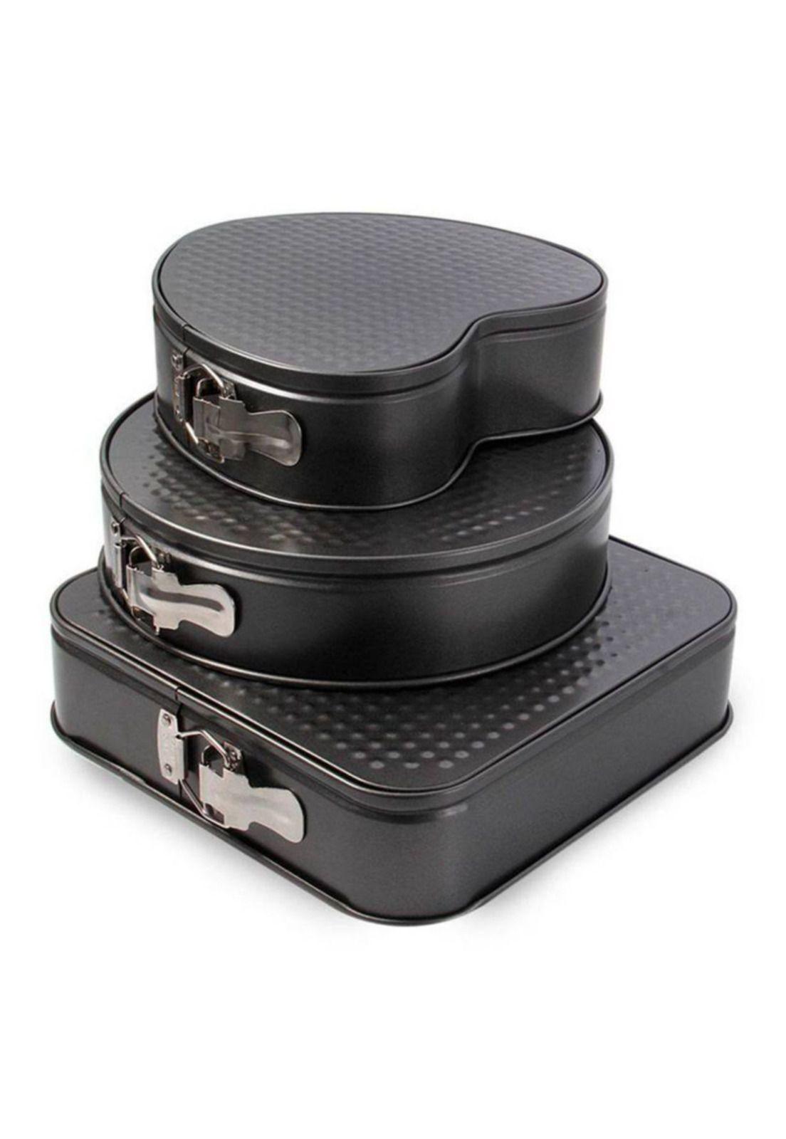 Set Moldes Repostería Queques Tortas Antiadherente Figuras-5
