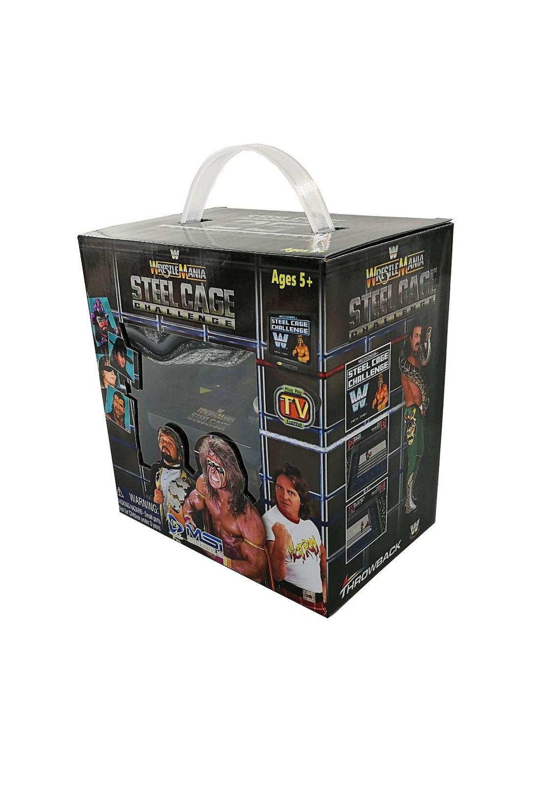 Juego De Video Arcade Wrestle Mania Steel Cage-3