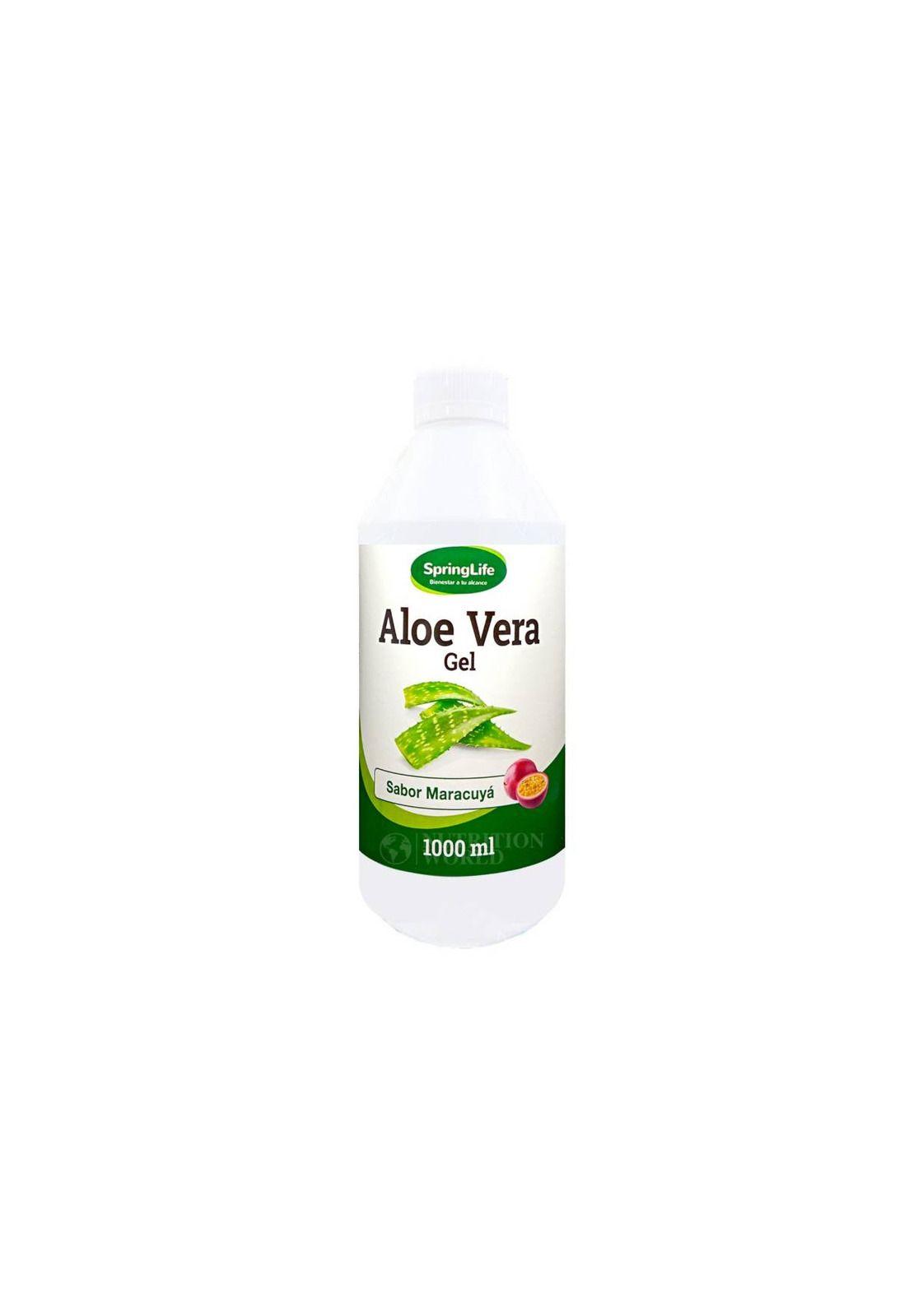 Gel De Aloe Vera Sabor Maracuya SpringLife 1 L-0