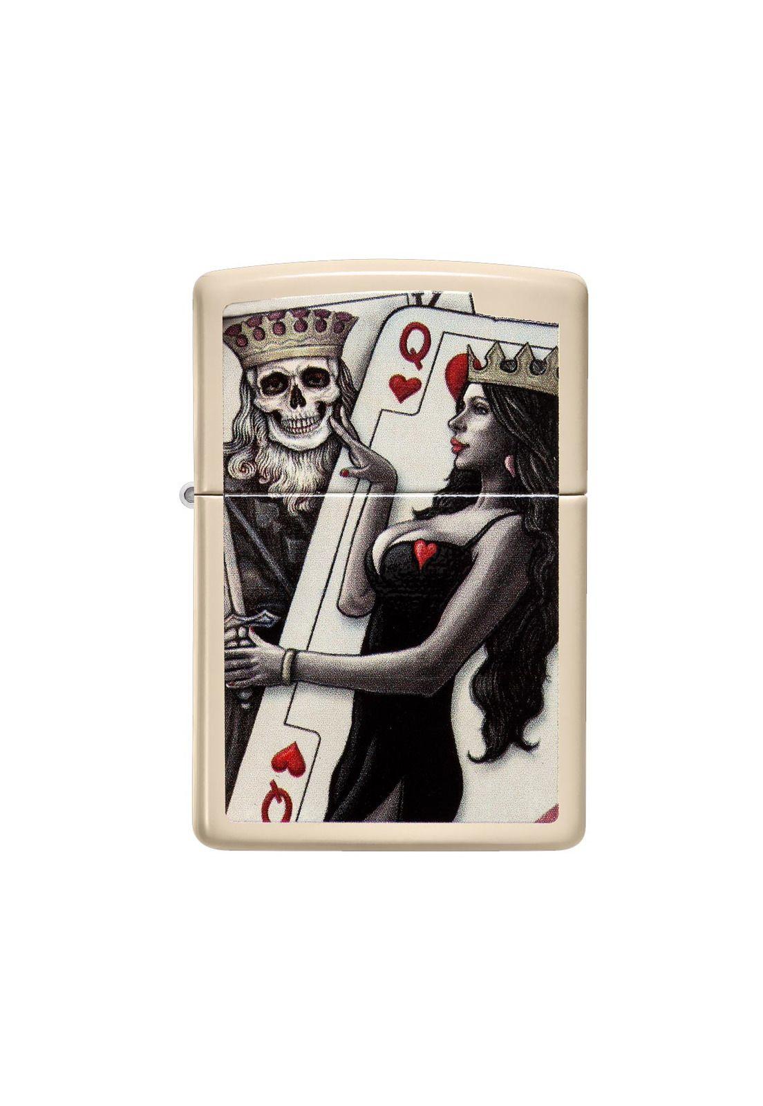 Encendedor Zippo Skull King Queen Beauty ZP49942-0