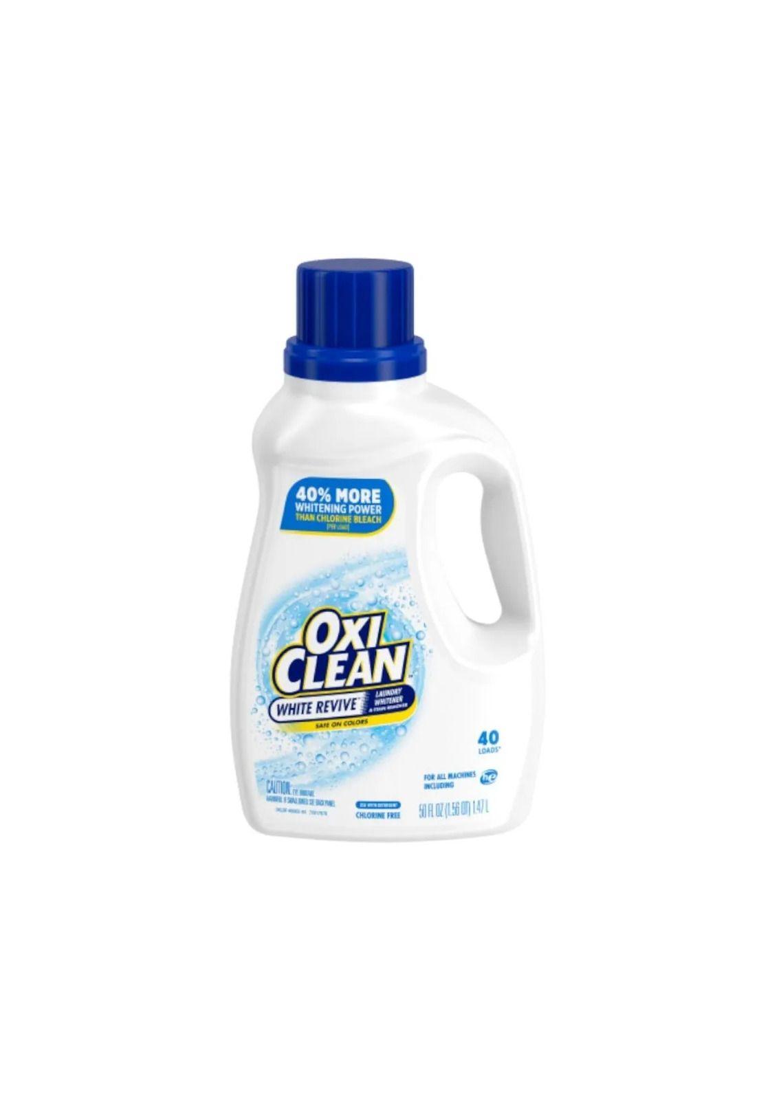 Quitamanchas Liquido Oxiclean White Revive Ropa Blanca 1.47l-0