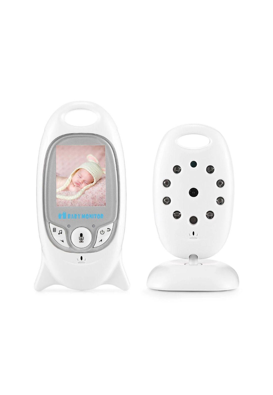 Monitor De Seguridad Para Bebe Con Camara Microfono Sonido-1