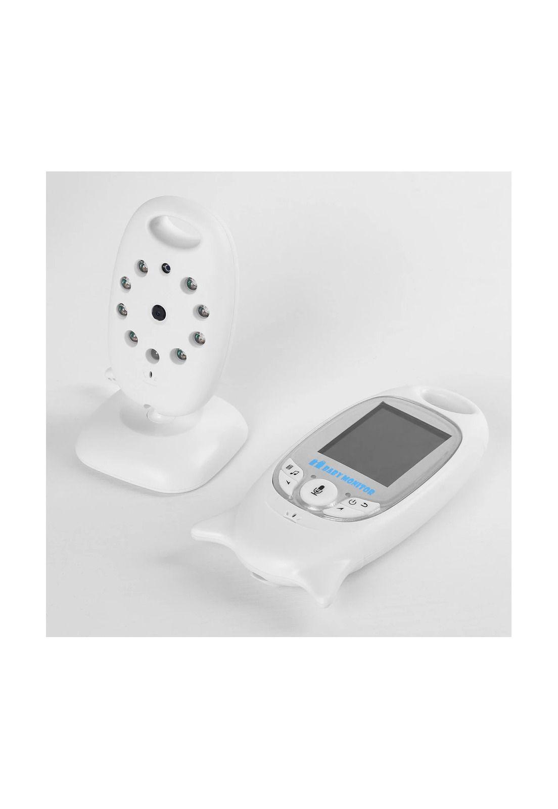Monitor De Seguridad Para Bebe Con Camara Microfono Sonido-2