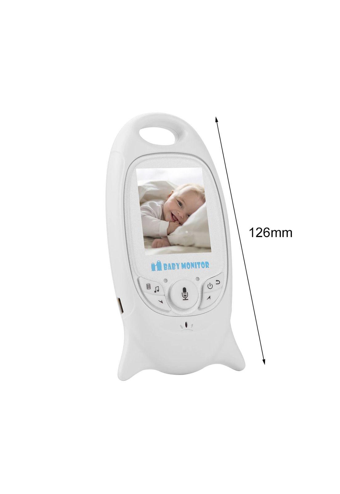 Monitor De Seguridad Para Bebe Con Camara Microfono Sonido-5