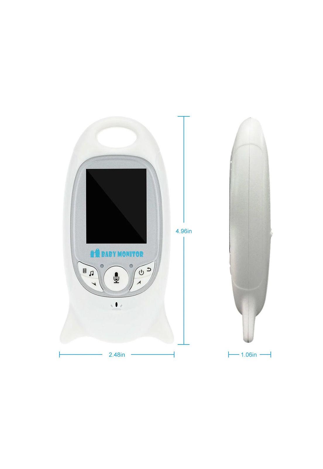 Monitor De Seguridad Para Bebe Con Camara Microfono Sonido-7