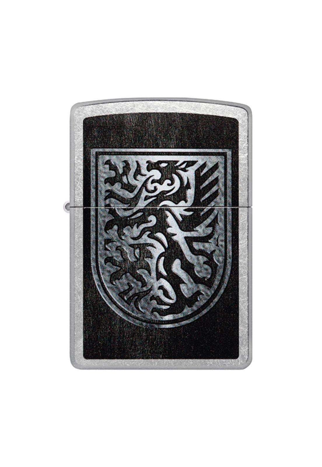 Encendedor Zippo Dragon Shield Design Plateado ZP48730 (Talle:Tamaño Único)-0