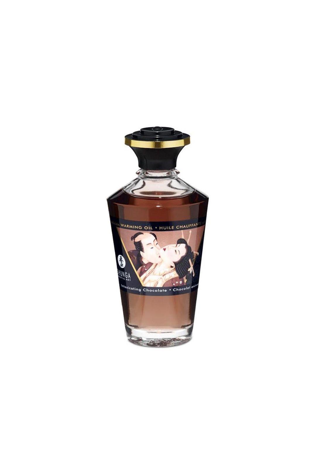 Aceite Lubricante Para Masajes Afrodisiaco Chocolate Shunga-1