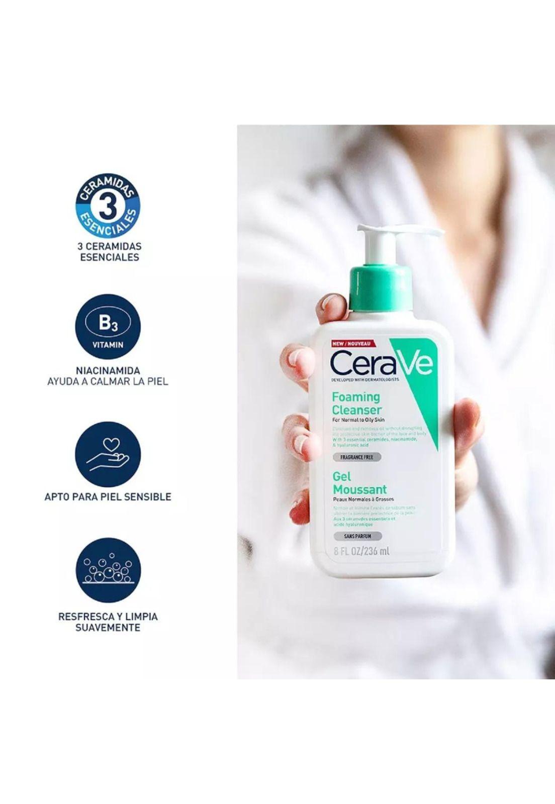 Gel Limpiador Espumoso 473ml Cerave-2