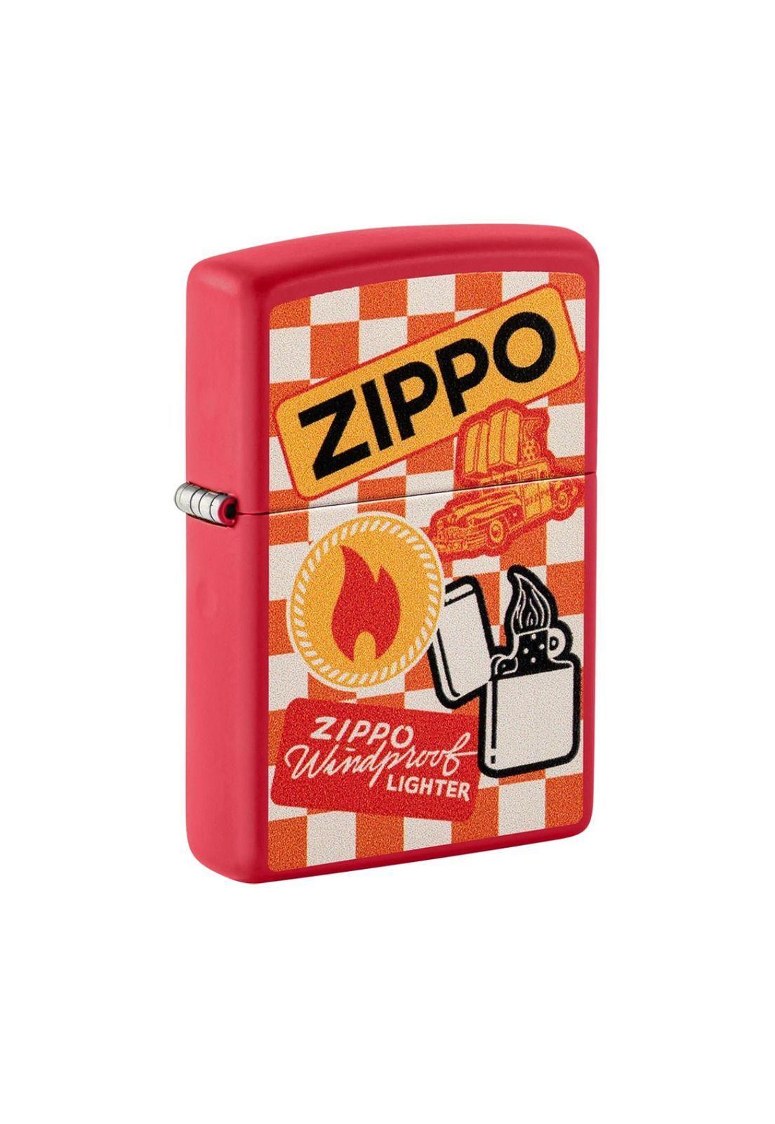 Encendedor Zippo Retro Zippo Design Rojo ZP48998-2
