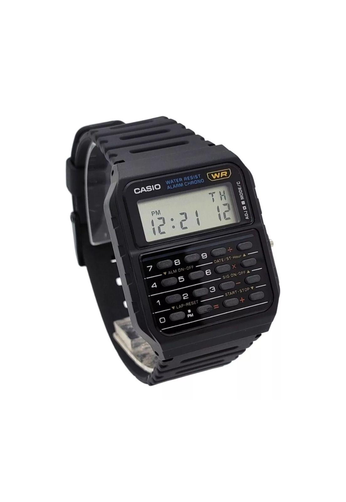 Reloj Calculadora Digital Casio Hombre CA-53W-1-2
