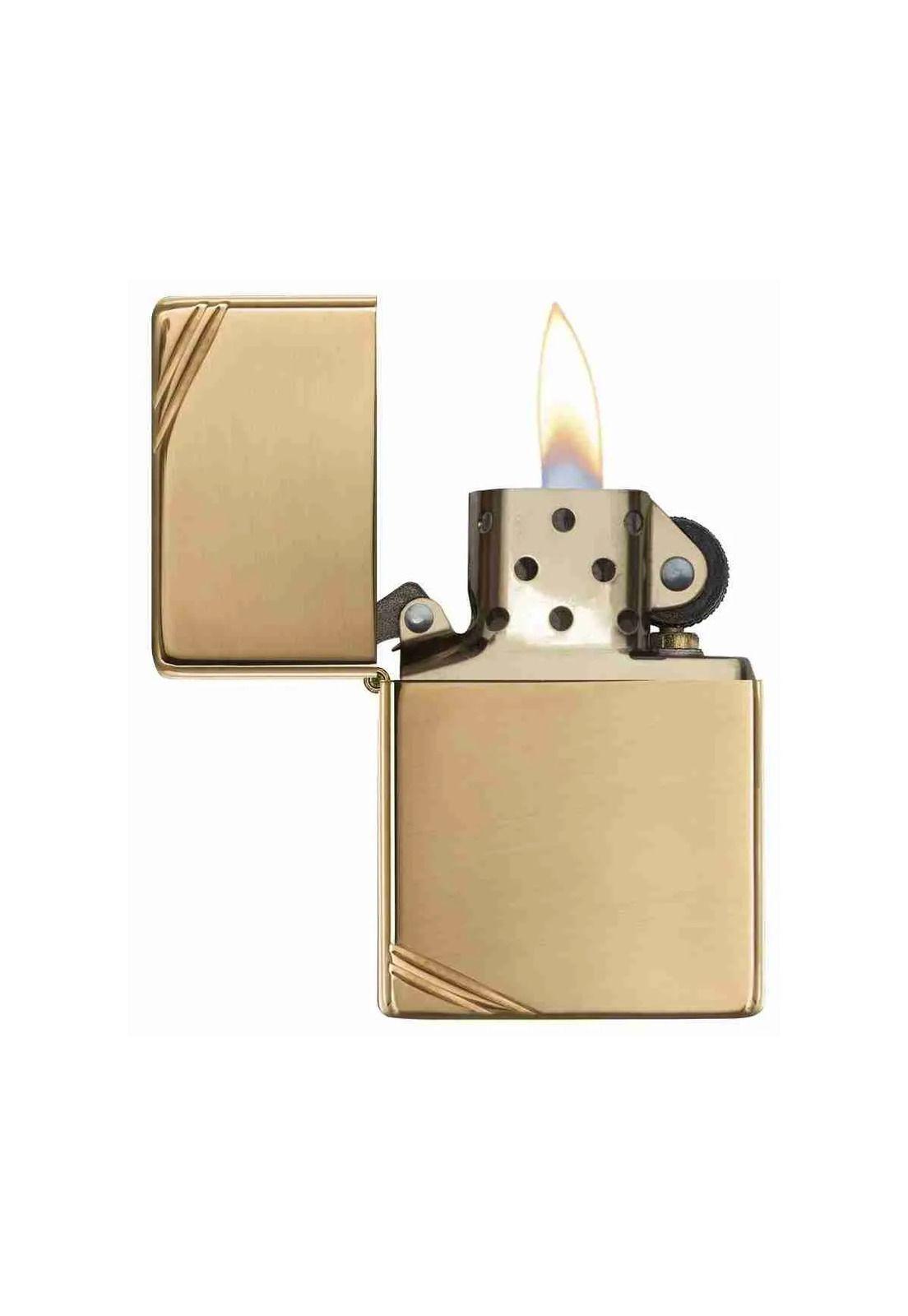 Encendedor Zippo Vintage High Polish Brass Dorado ZP270-1