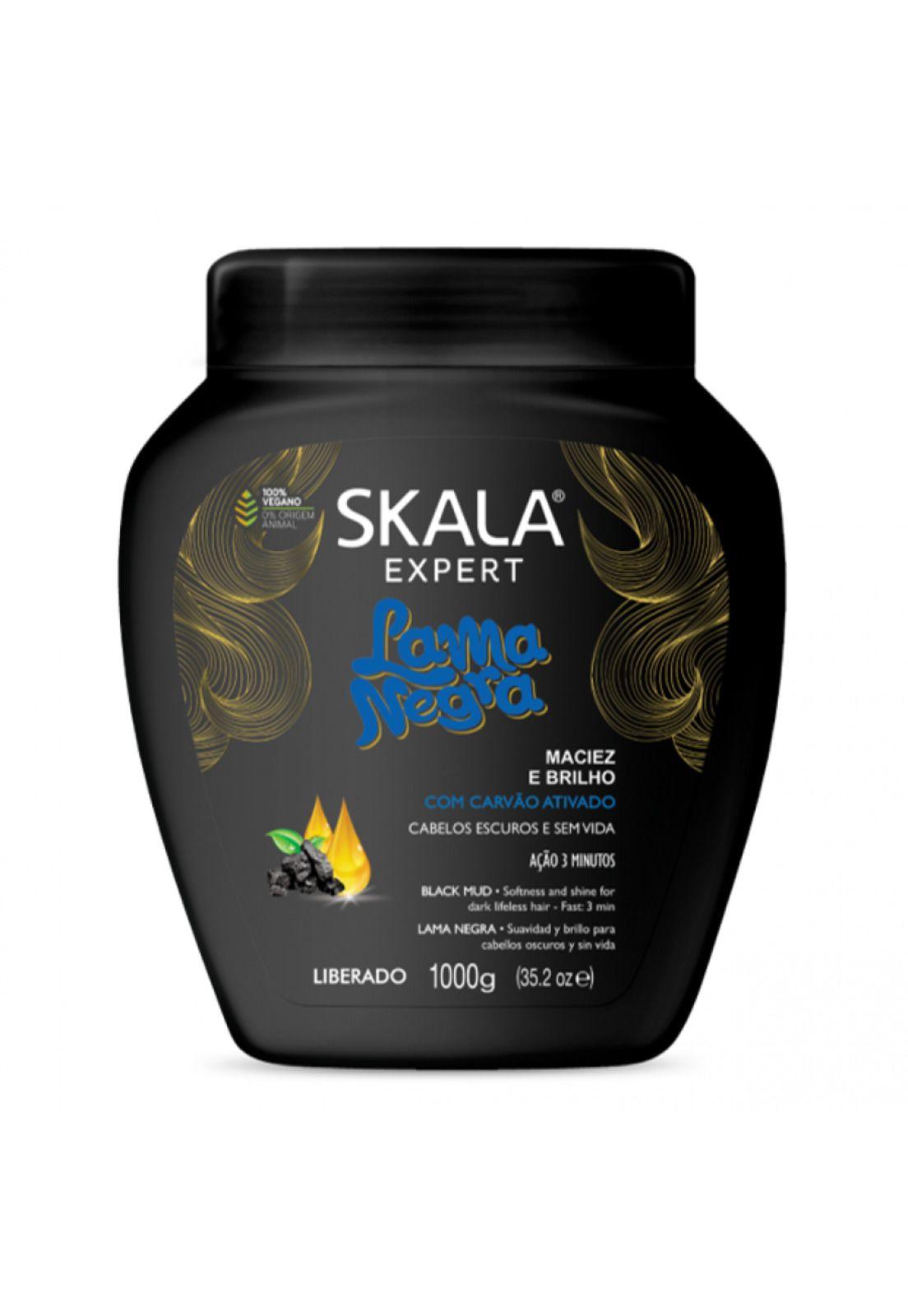 Mascara Capilar Hidratante Lama Negra 1kg Skala-0