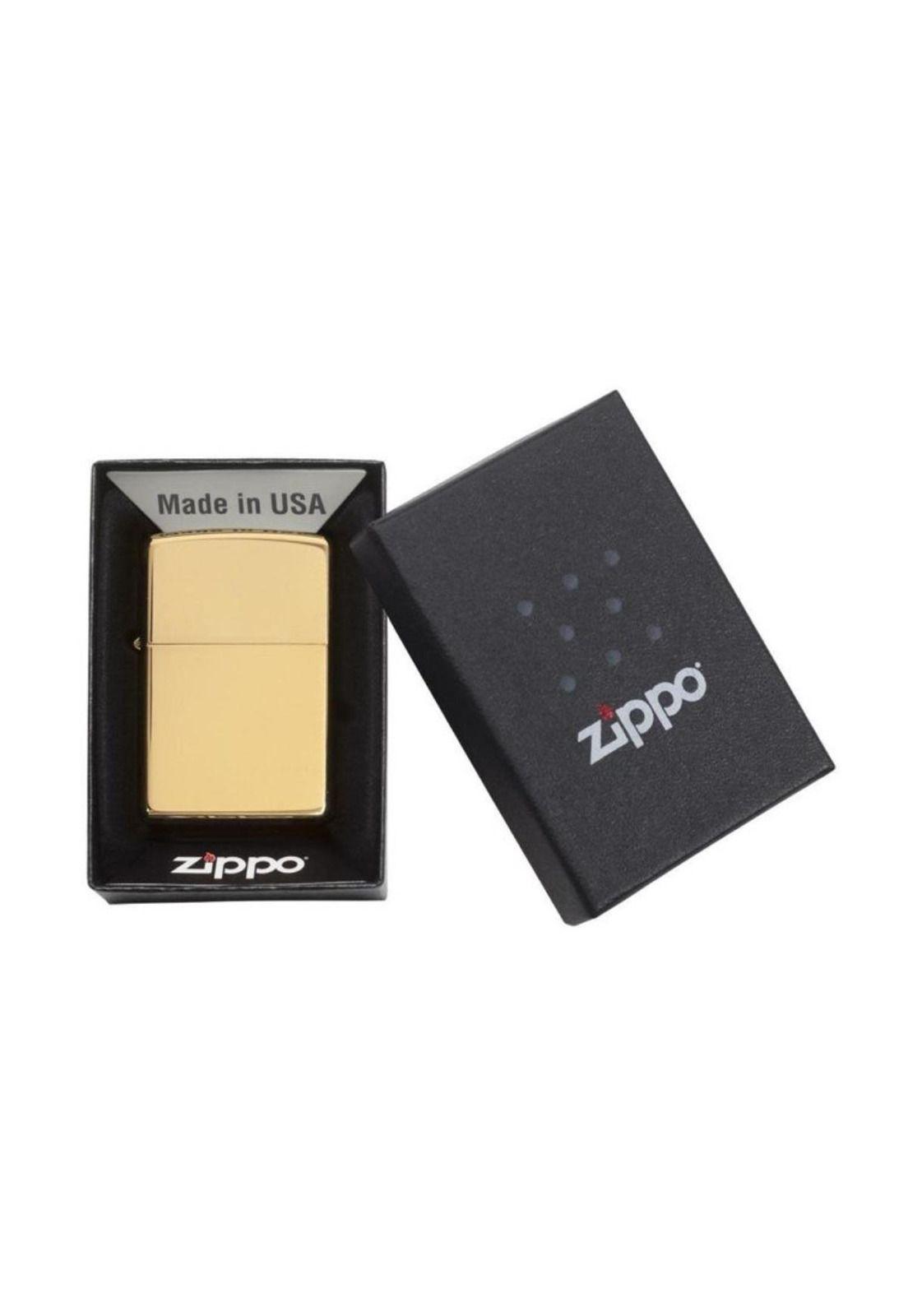 Encendedor Zippo High Polish Brass Dorado ZP254B-5