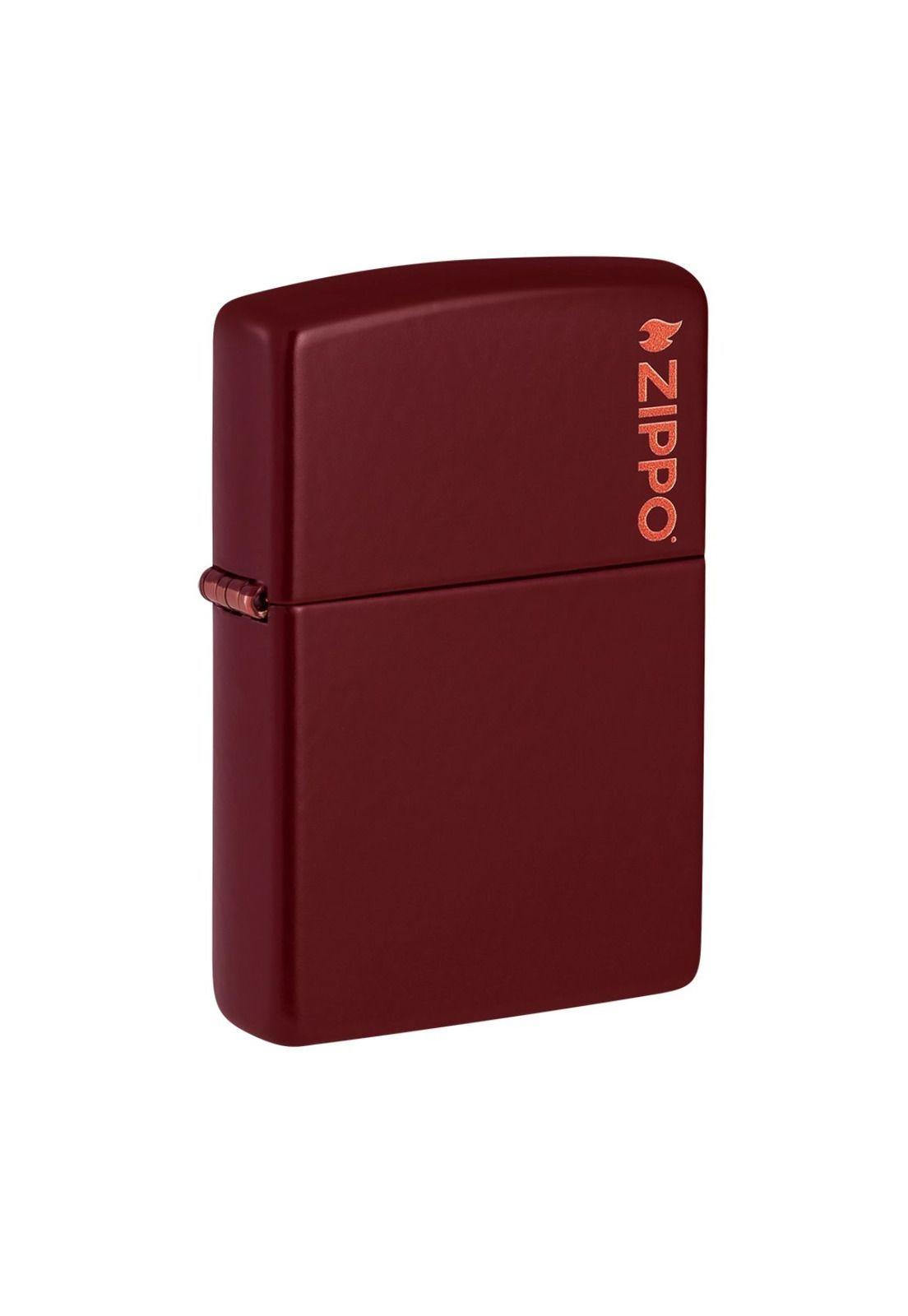 Encendedor Zippo Merlot Zippo Logo Burdeos ZP46021ZL-2