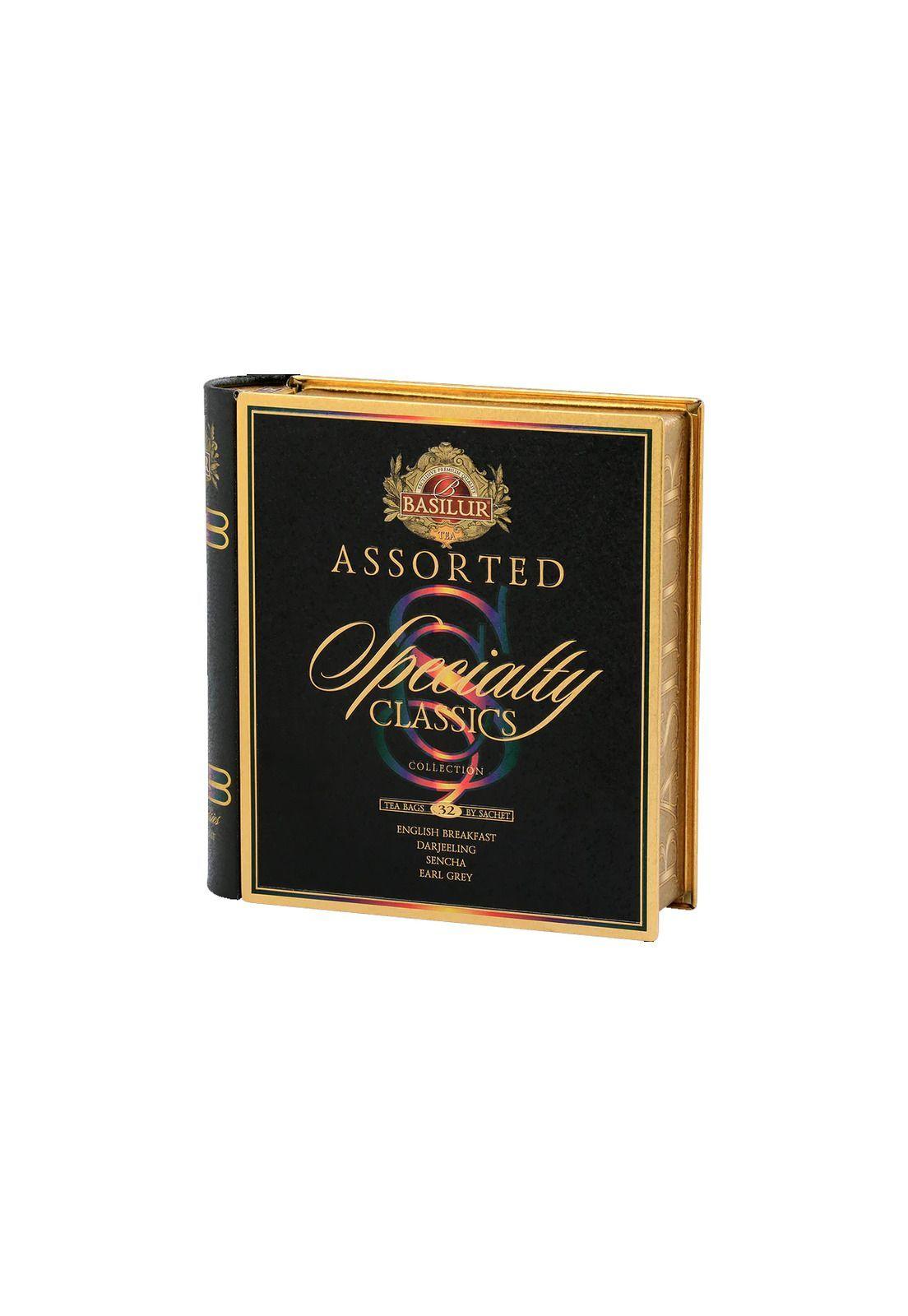 Te Negro Verde Surtido Basilur Libro Specialty 32 Bolsas-2