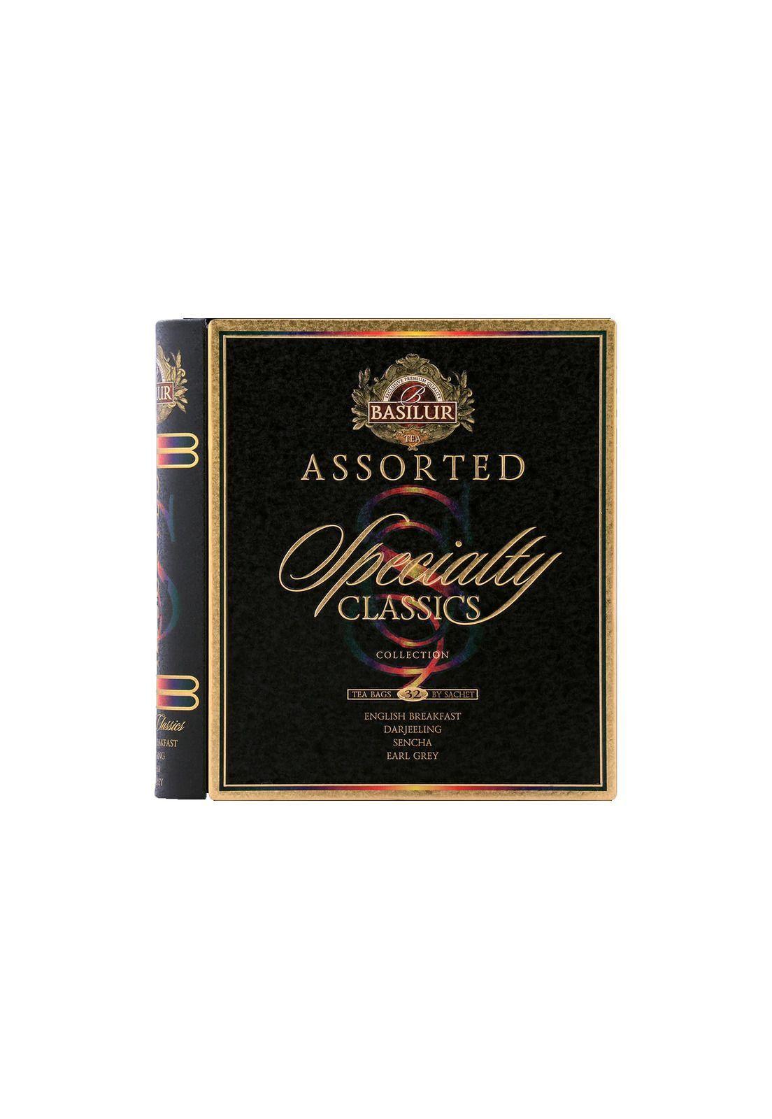 Te Negro Verde Surtido Basilur Libro Specialty 32 Bolsas-4