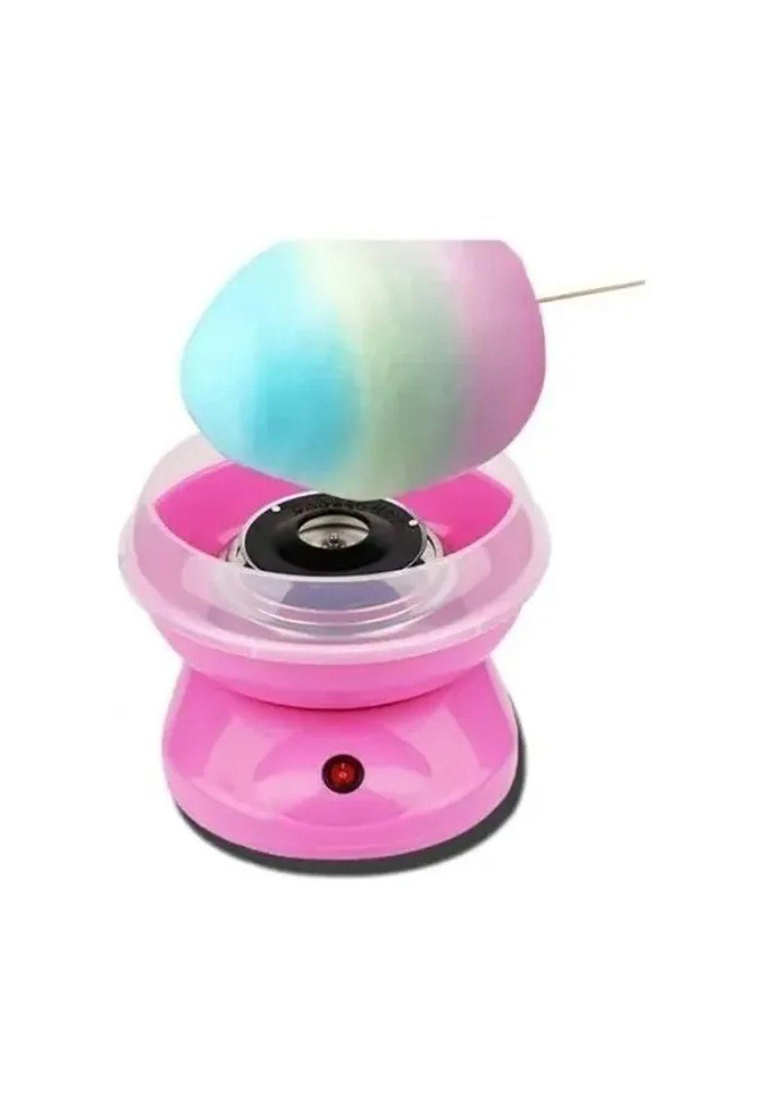 Maquina Para Algodon De Azucar Electrica Rosada-0