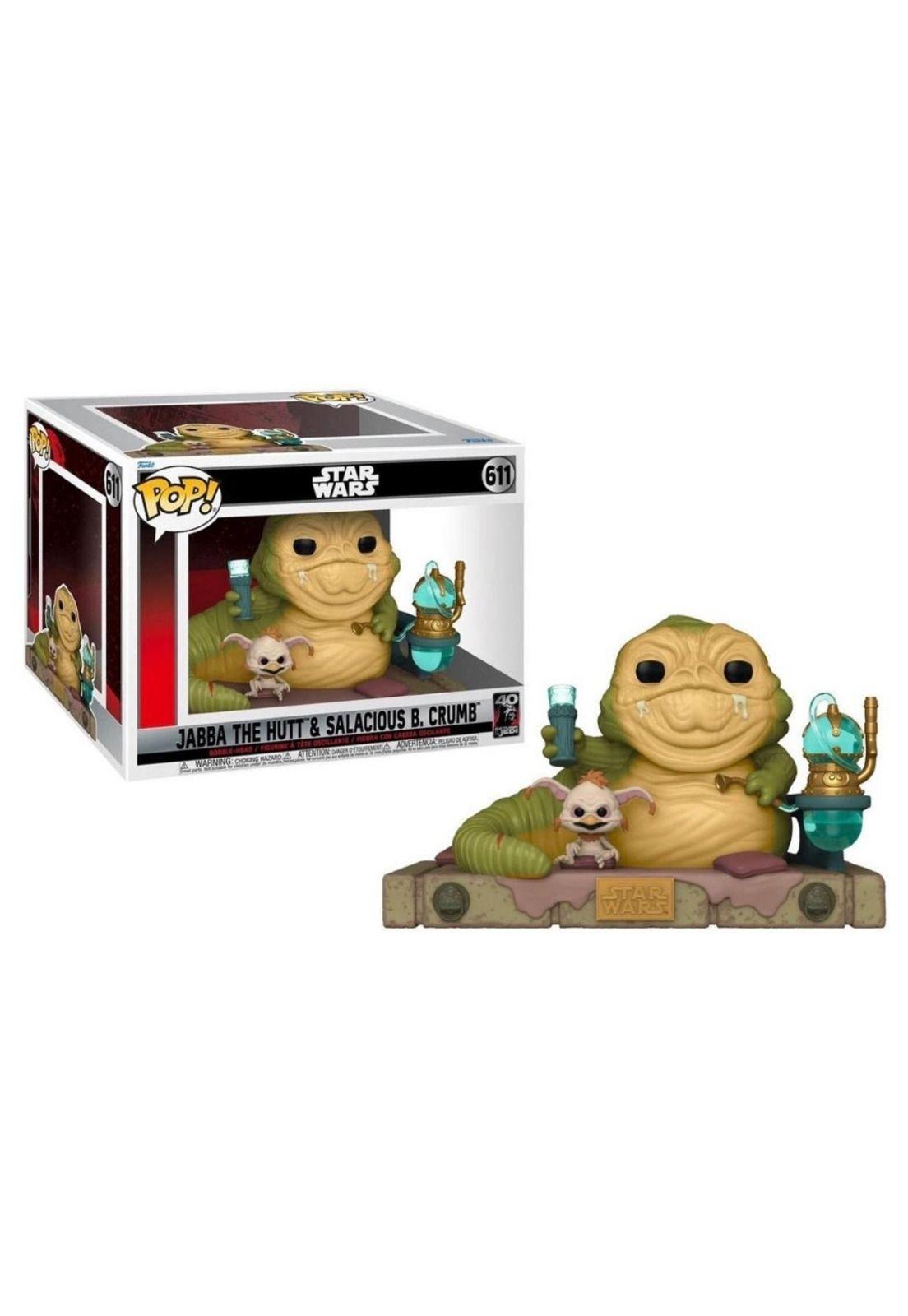 Funko Pop Star Wars Return of the Jedi Jabba w/Salacious 611-0